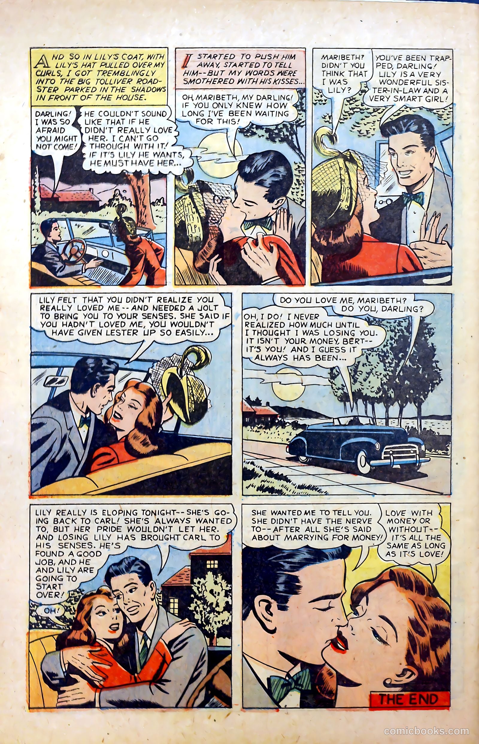 Love Experiences #28 (1954) — page 34 of 36