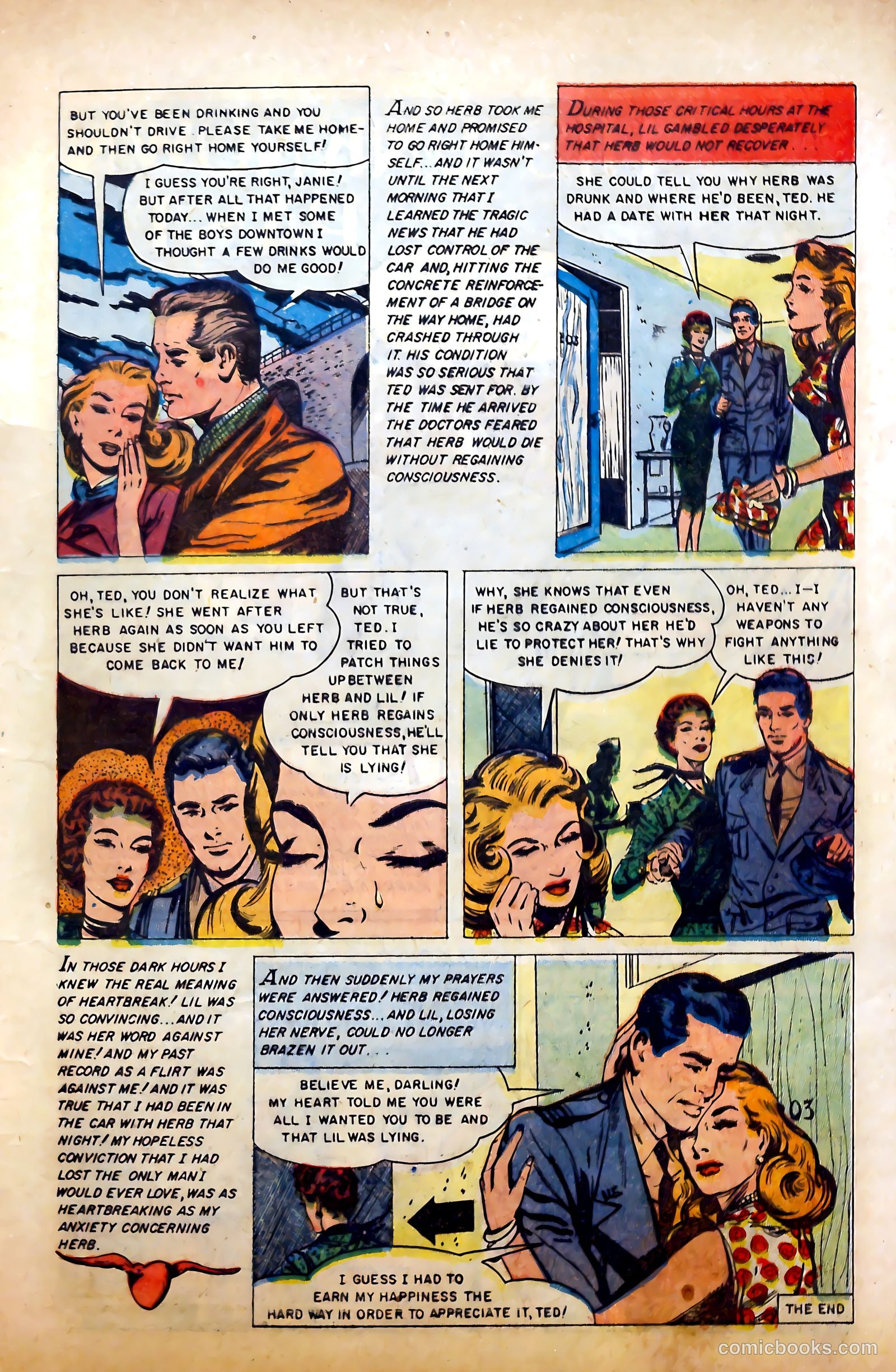 Love Experiences #29 (1954) — page 9 of 36