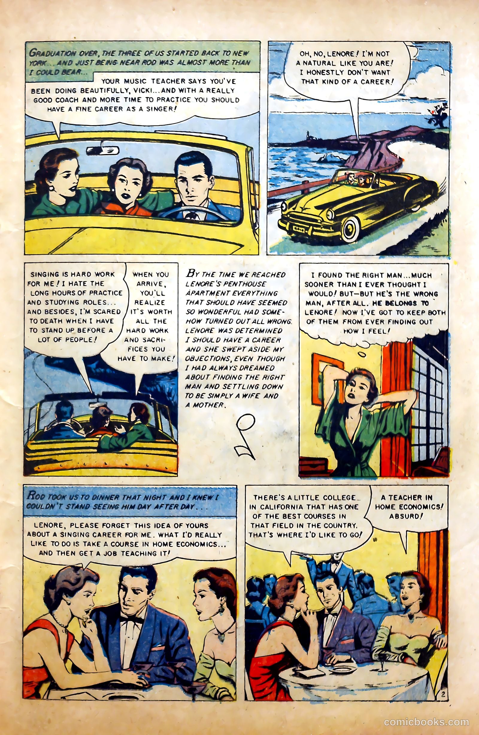 Love Experiences #29 (1954) — page 19 of 36