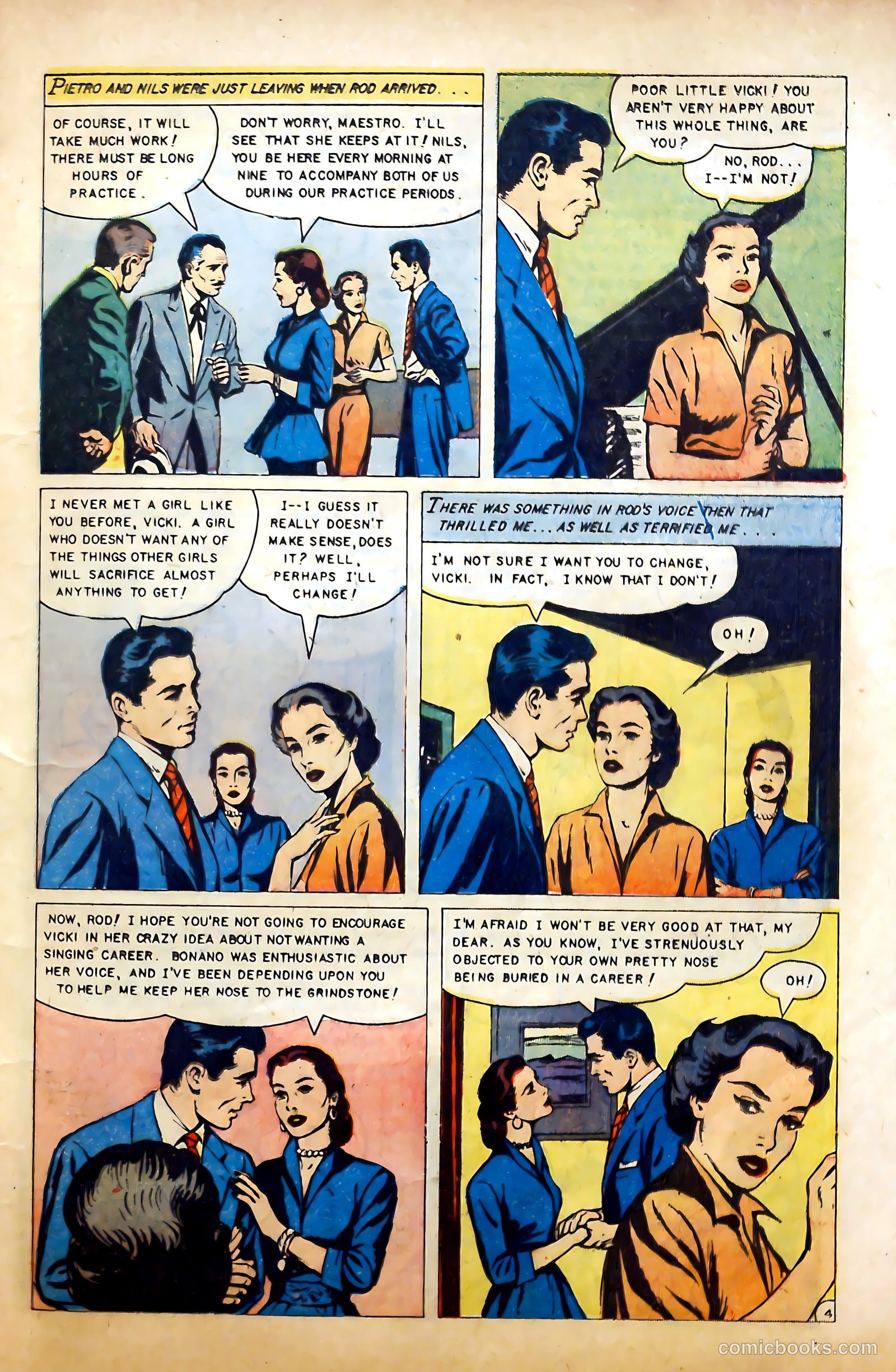 Love Experiences #29 (1954) — page 21 of 36