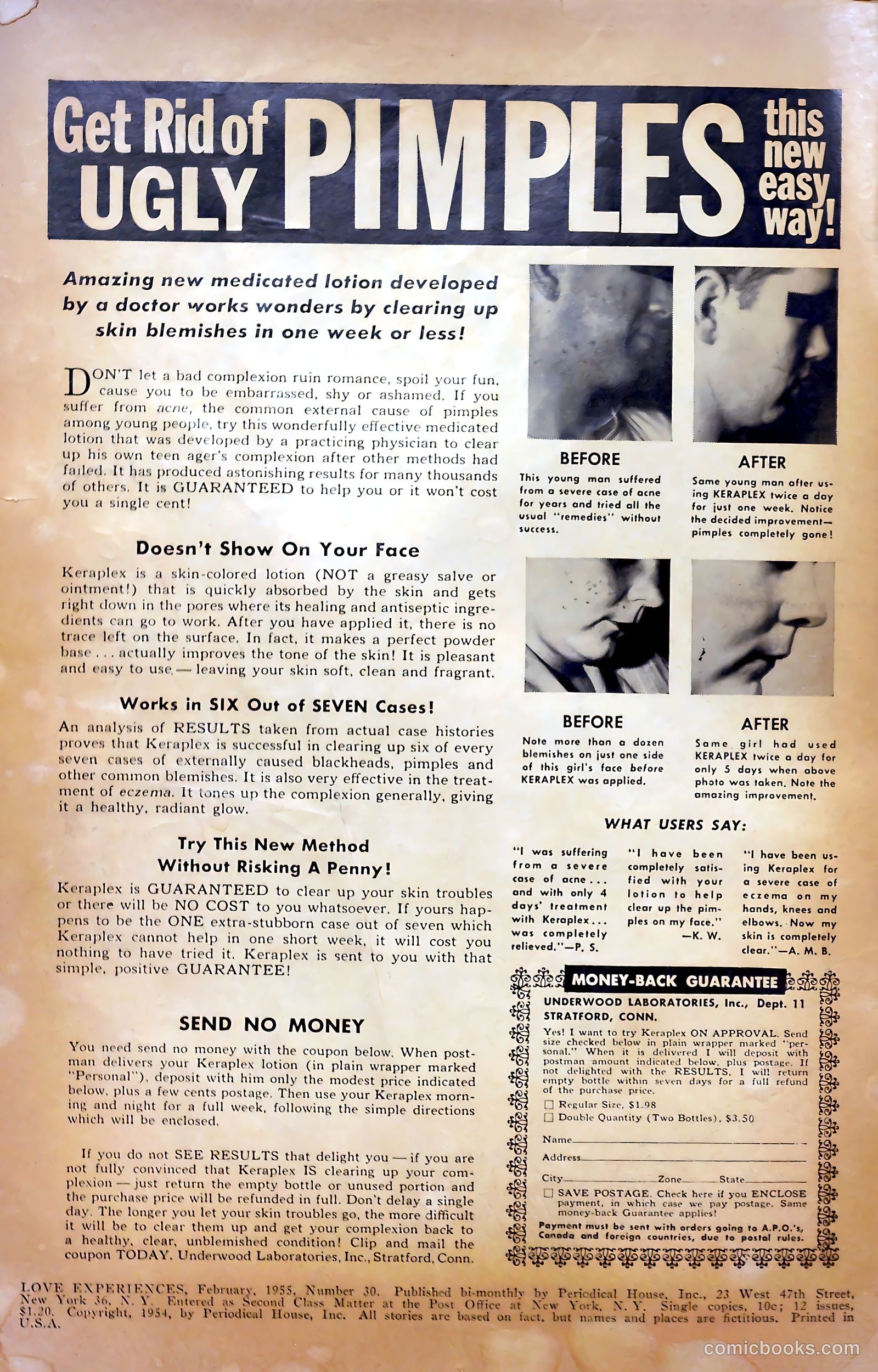 Love Experiences #30 (1955) — page 2 of 36