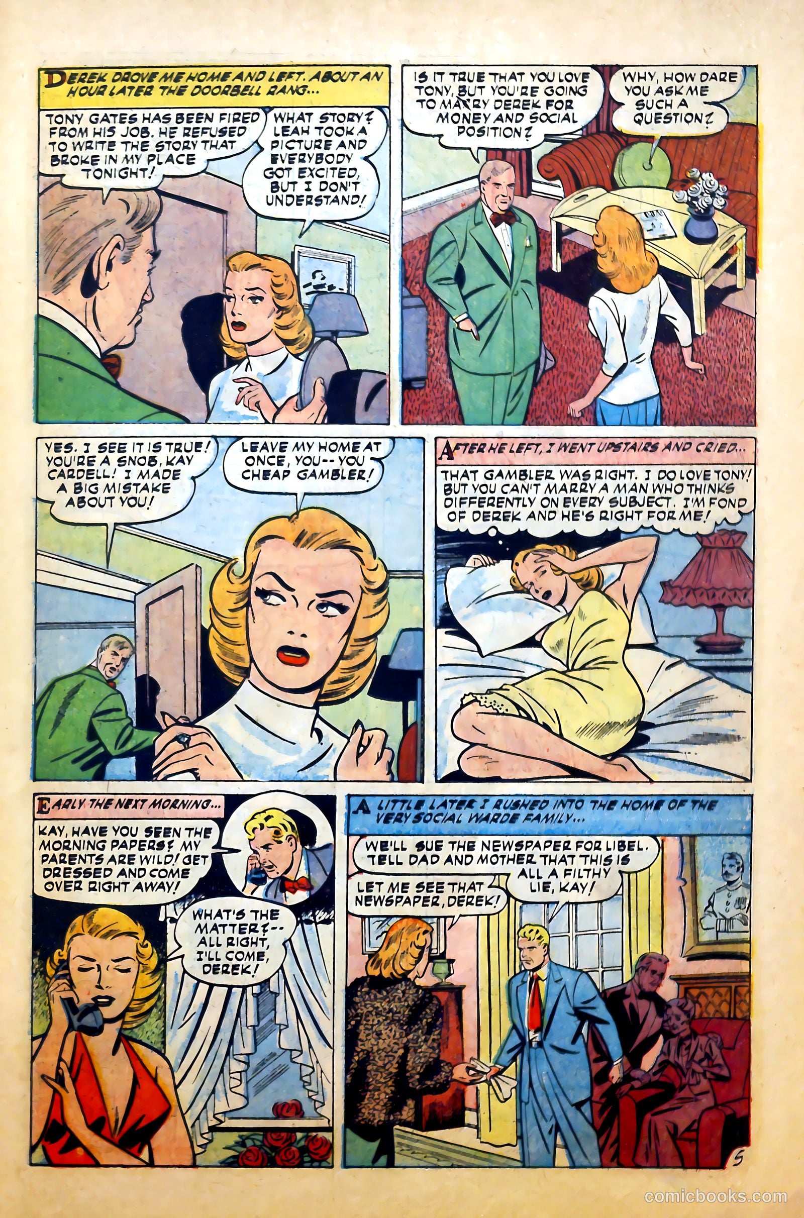 Love Experiences #30 (1955) — page 23 of 36