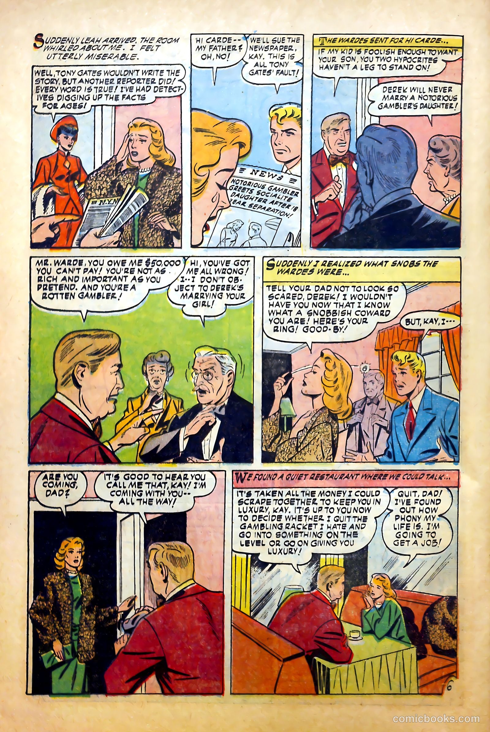 Love Experiences #30 (1955) — page 24 of 36