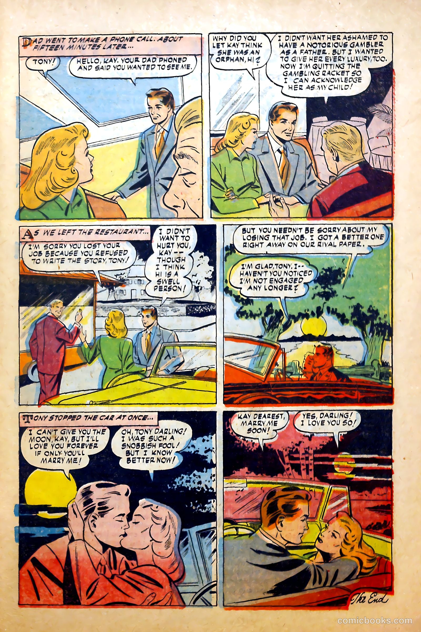 Love Experiences #30 (1955) — page 25 of 36