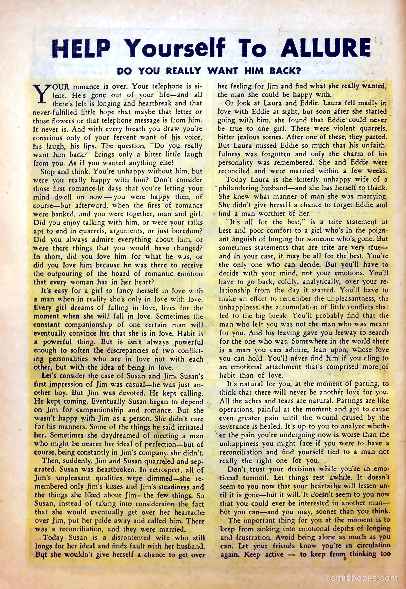 Love Experiences #30 (1955) — page 26 of 36
