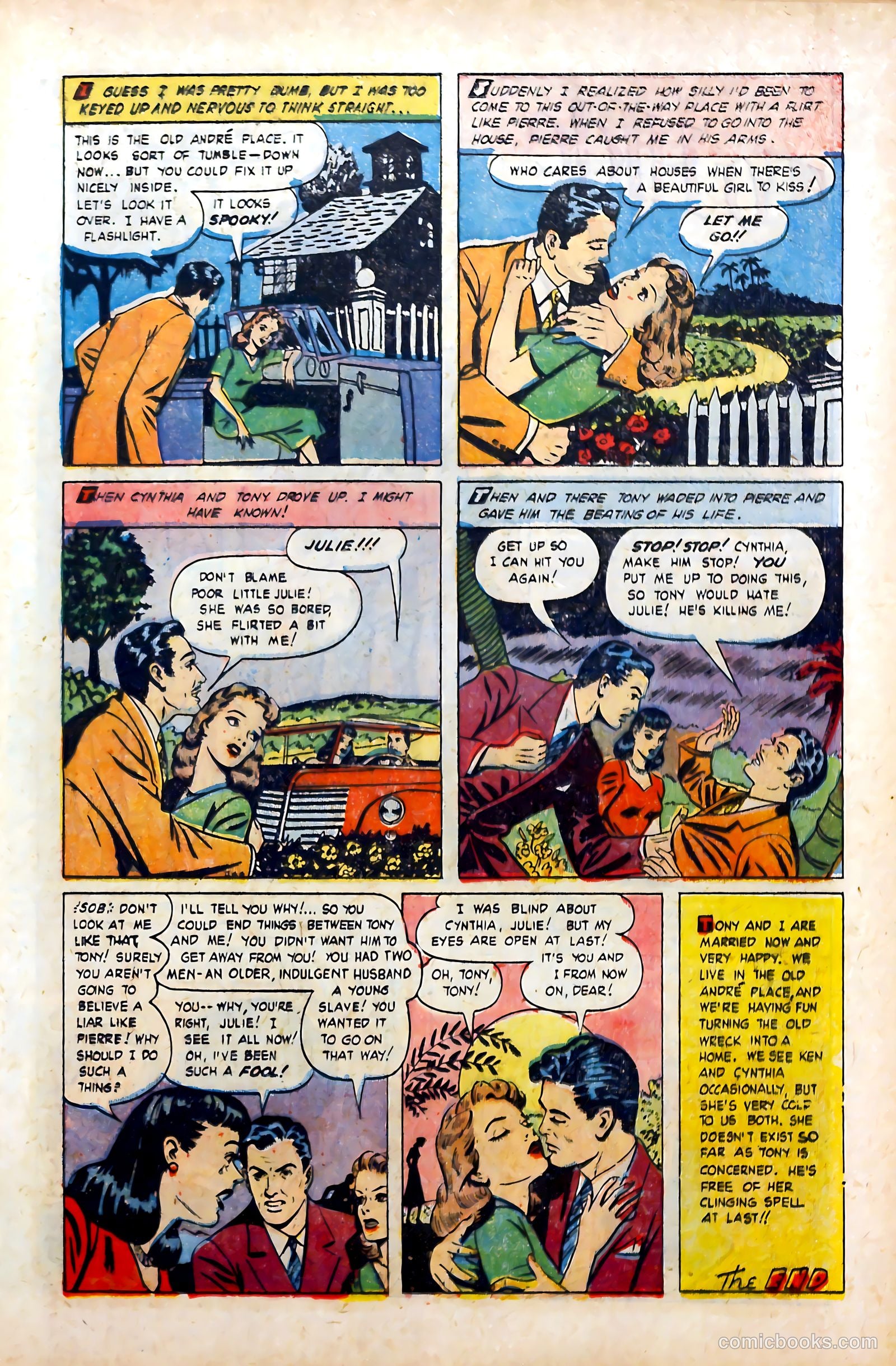 Love Experiences #31 (1955) — page 17 of 36