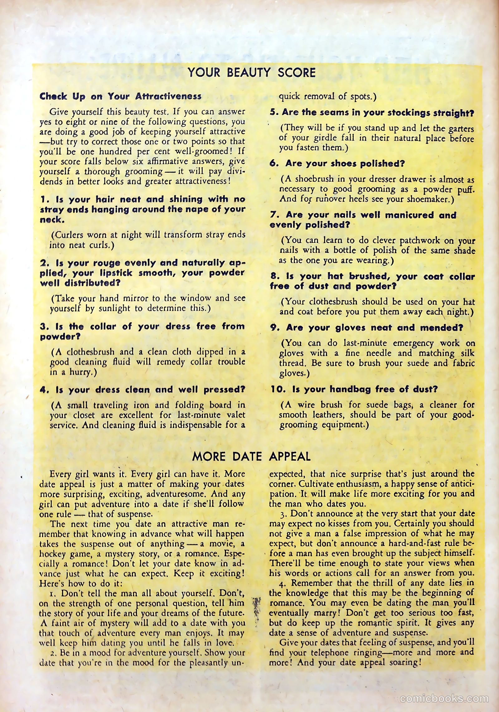 Love Experiences #31 (1955) — page 26 of 36