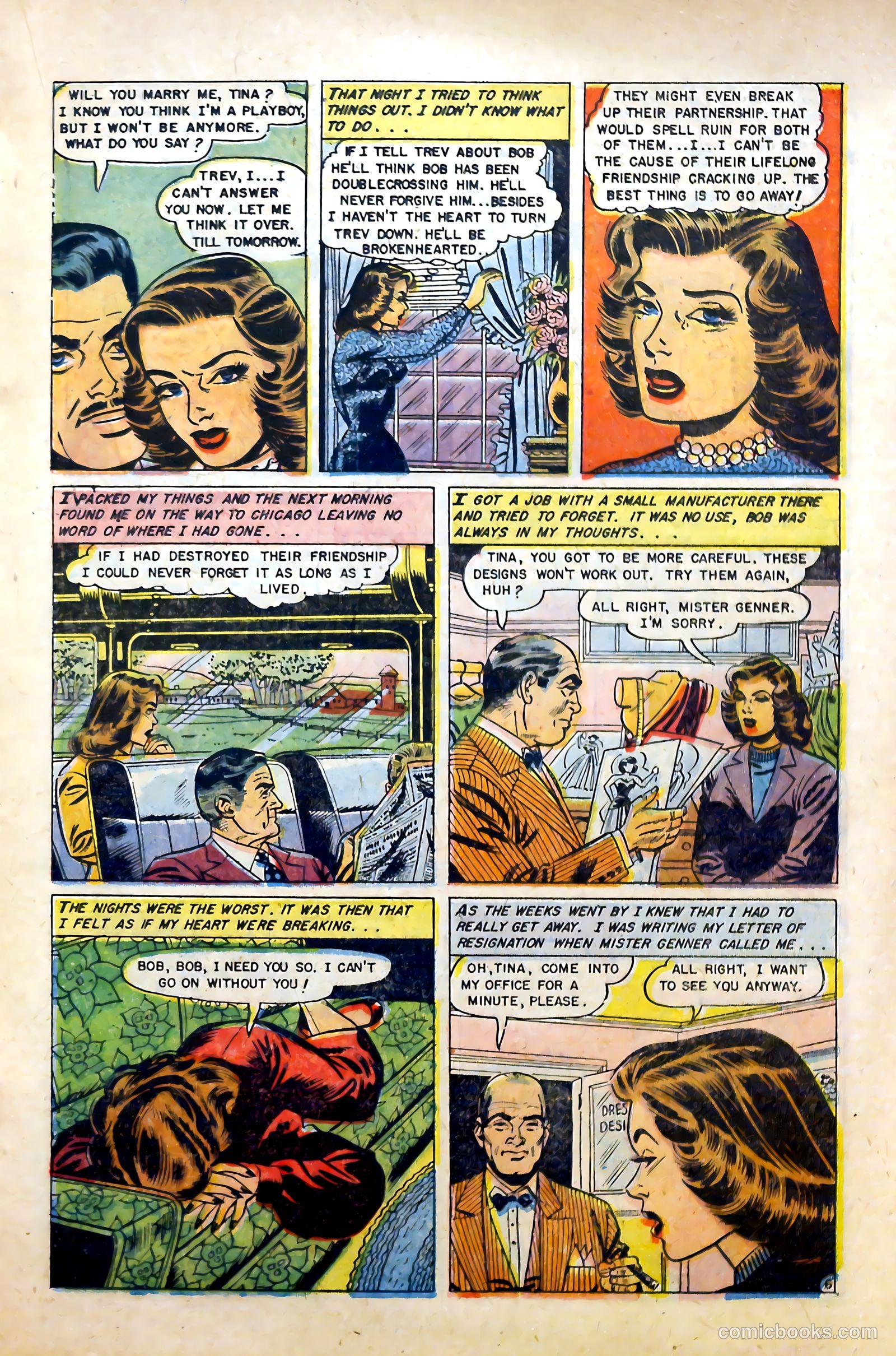 Love Experiences #32 (1955) — page 15 of 36