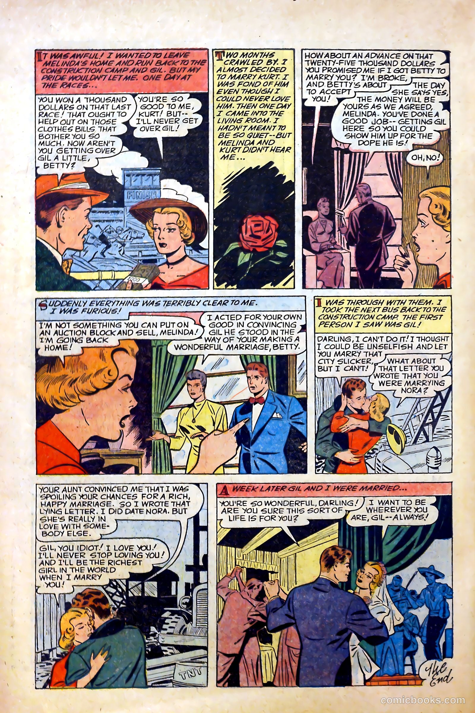 Love Experiences #32 (1955) — page 34 of 36