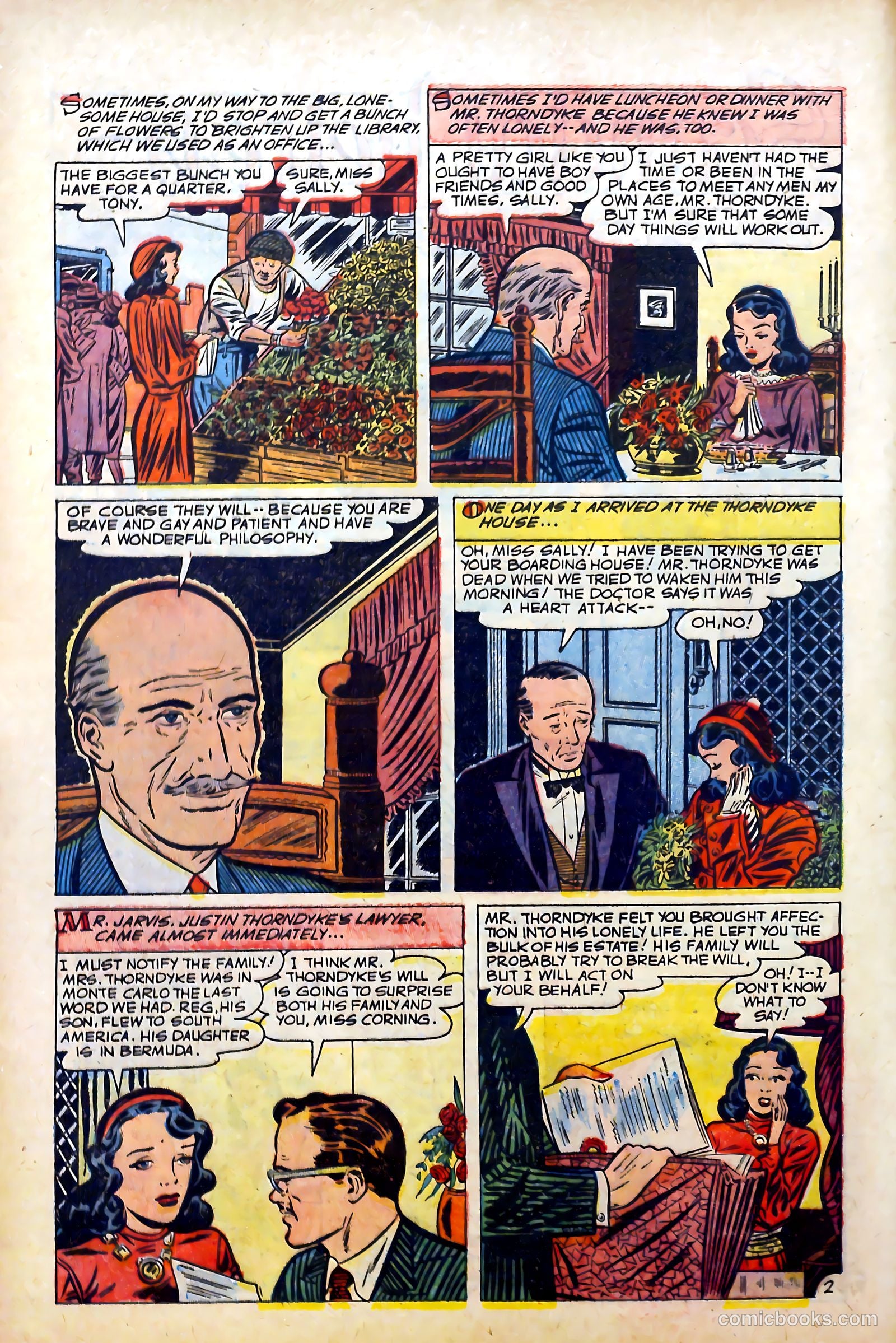 Love Experiences #33 (1955) — page 28 of 36