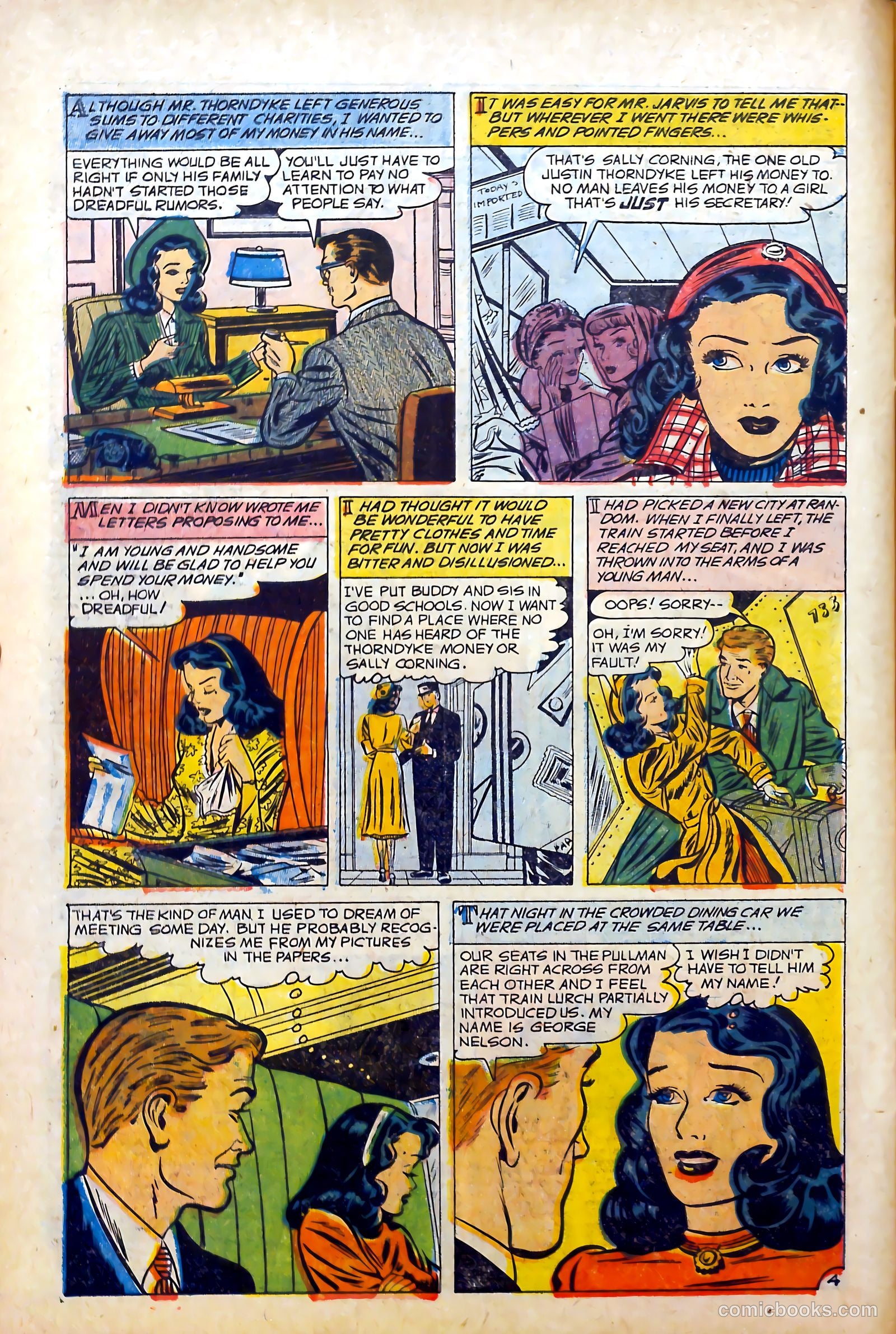 Love Experiences #33 (1955) — page 30 of 36