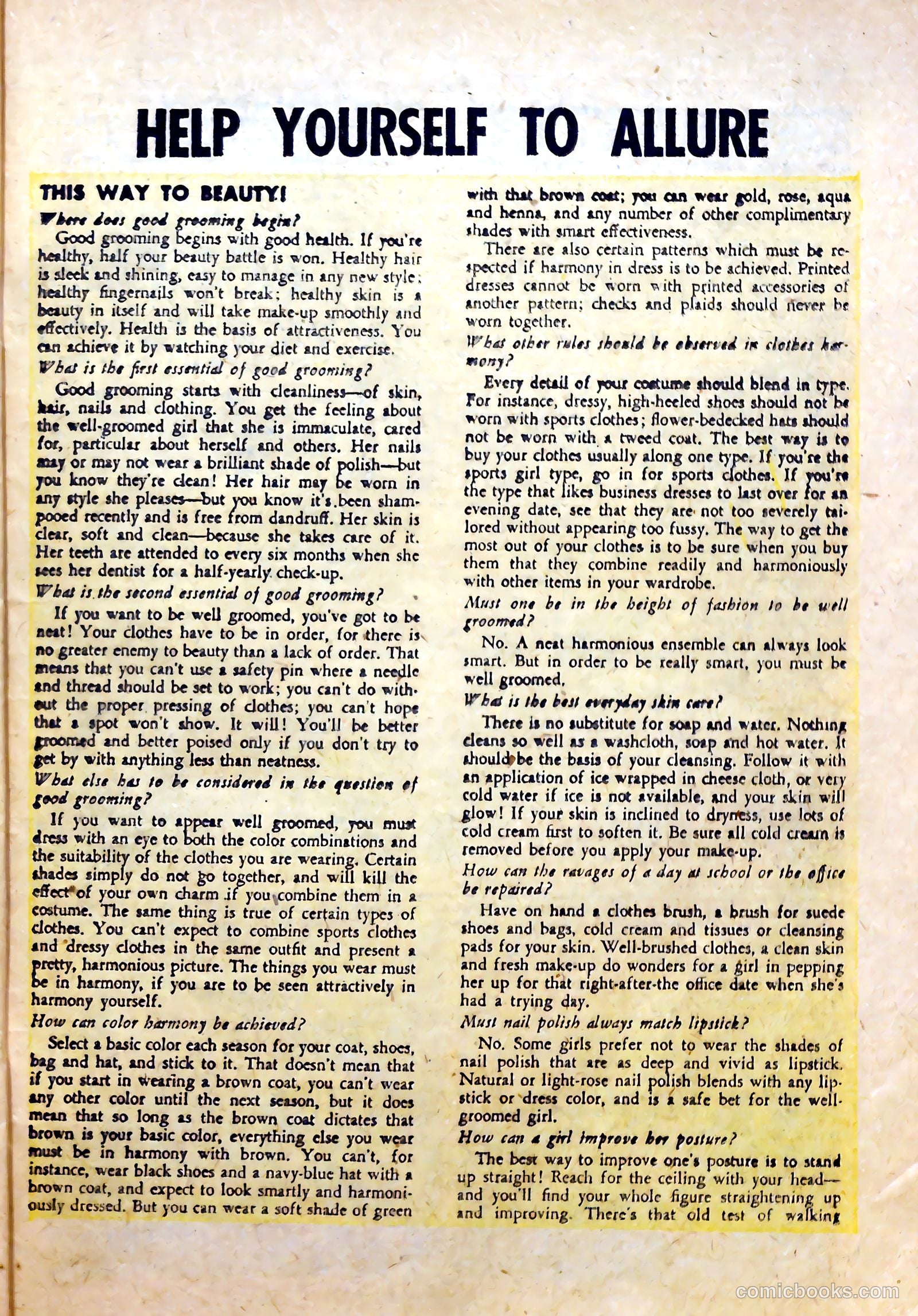 Love Experiences #34 (1955) — page 25 of 37