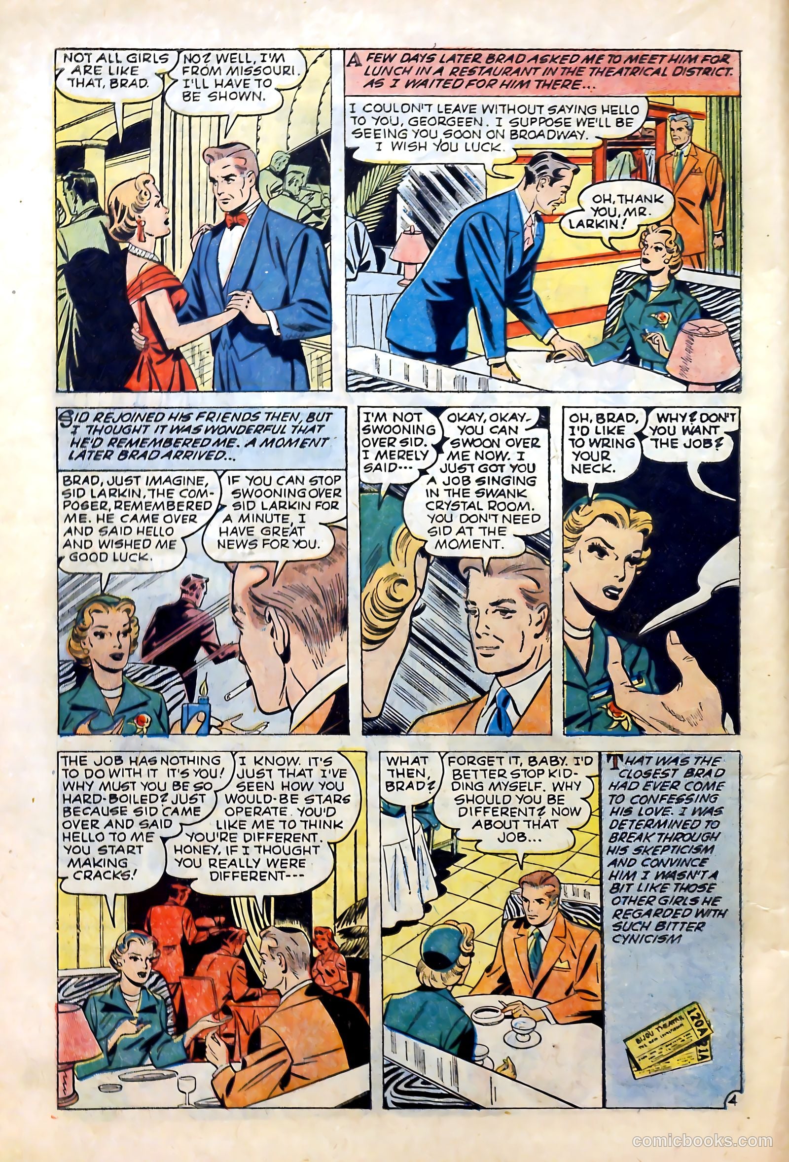 Love Experiences #35 (1955) — page 6 of 36