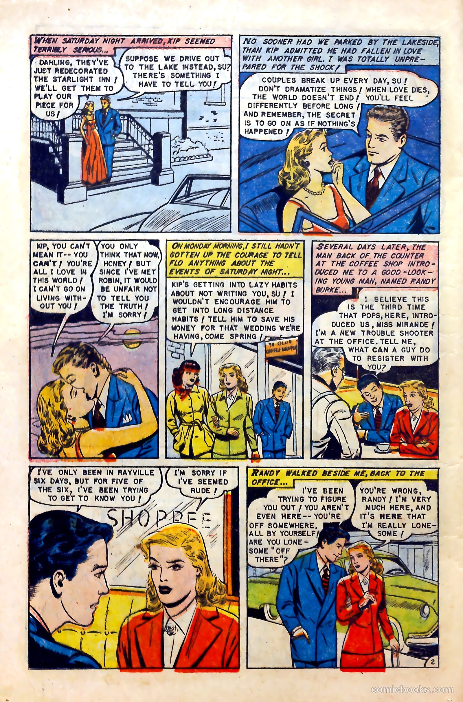 Love Experiences #35 (1955) — page 12 of 36