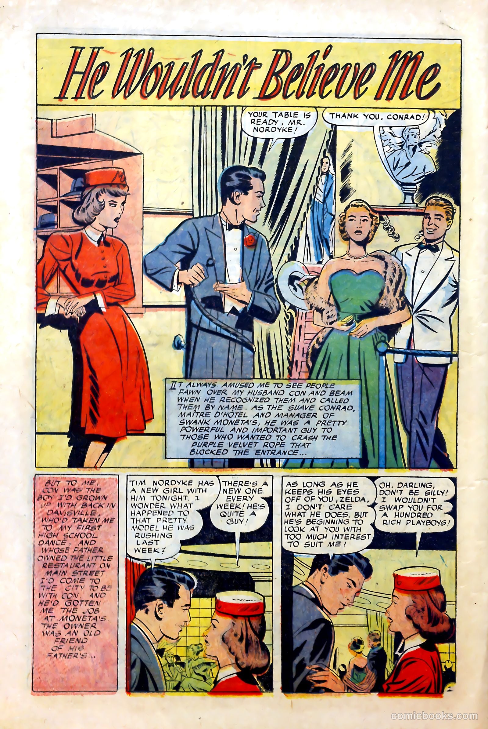 Love Experiences #35 (1955) — page 18 of 36