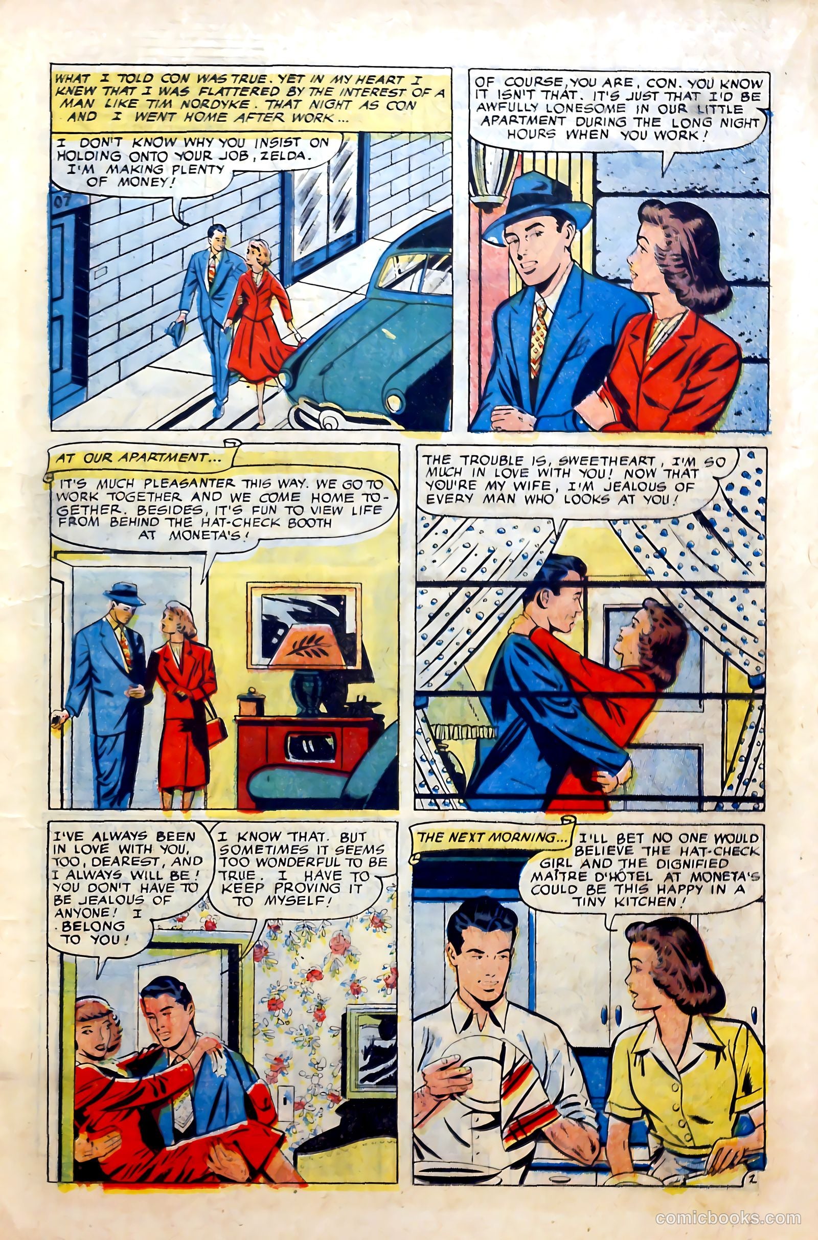 Love Experiences #35 (1955) — page 19 of 36