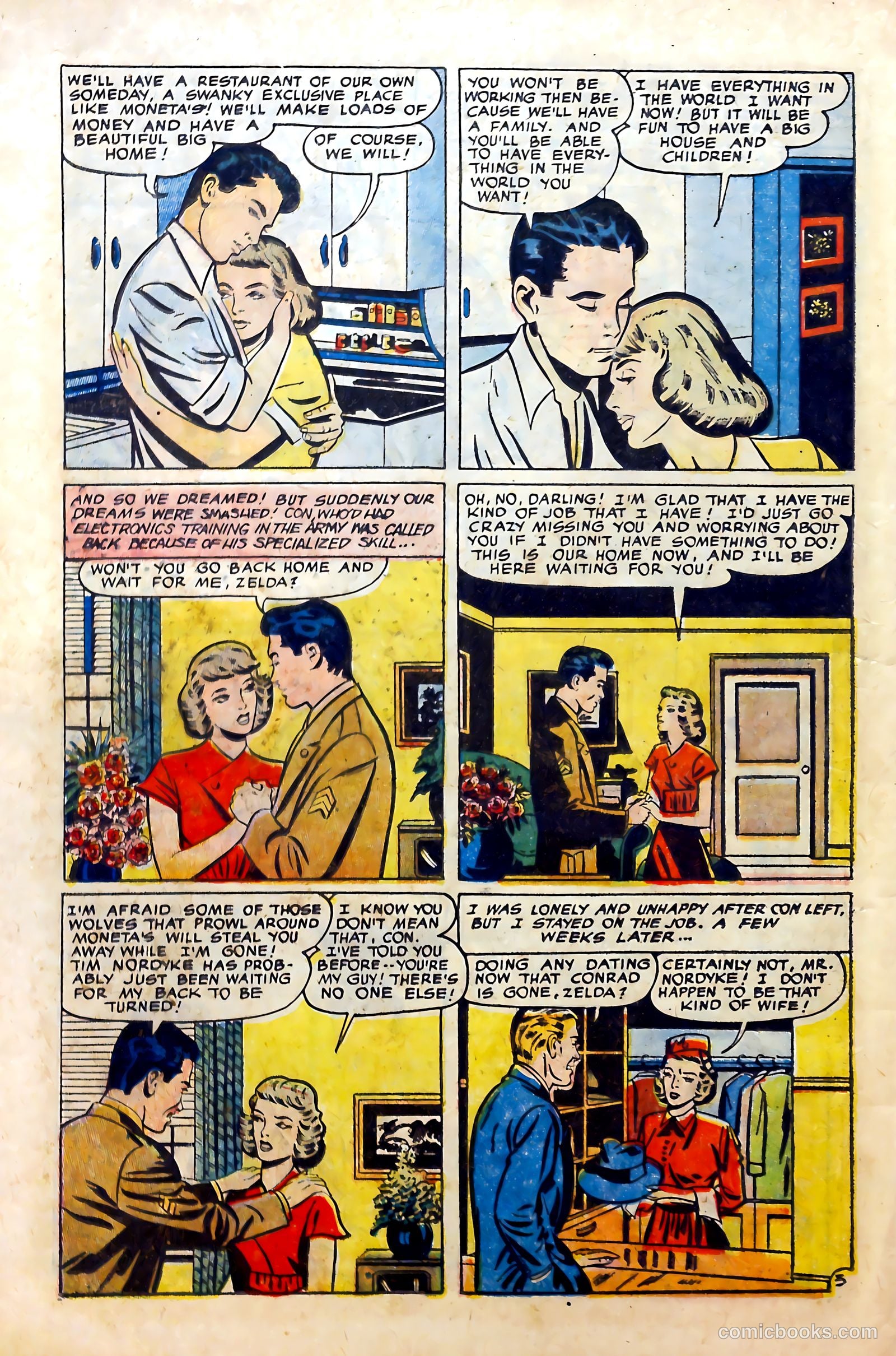Love Experiences #35 (1955) — page 20 of 36