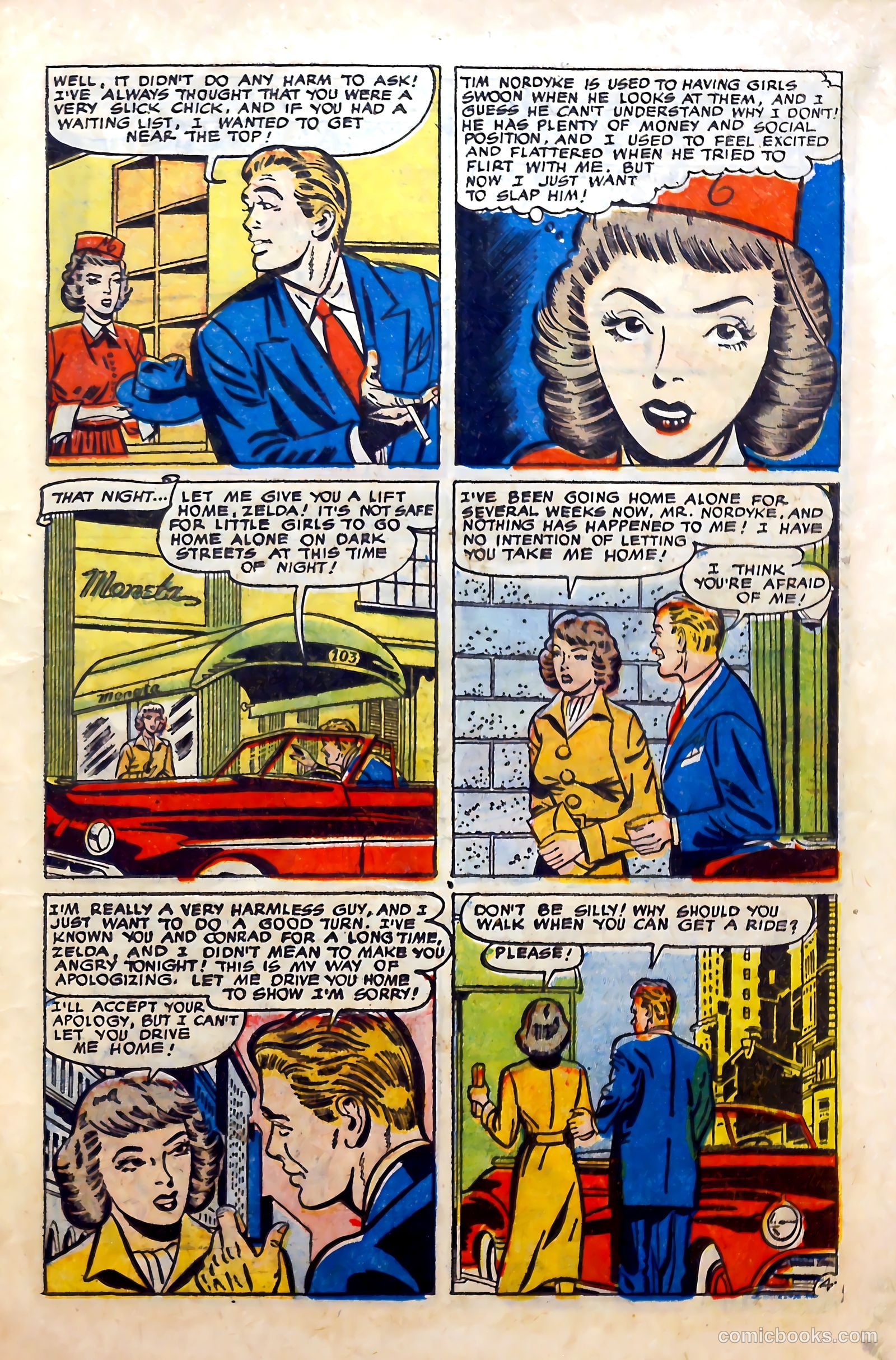 Love Experiences #35 (1955) — page 21 of 36
