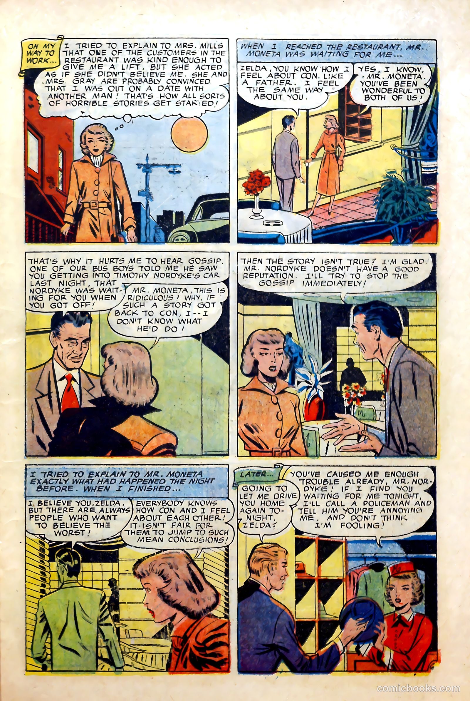 Love Experiences #35 (1955) — page 23 of 36