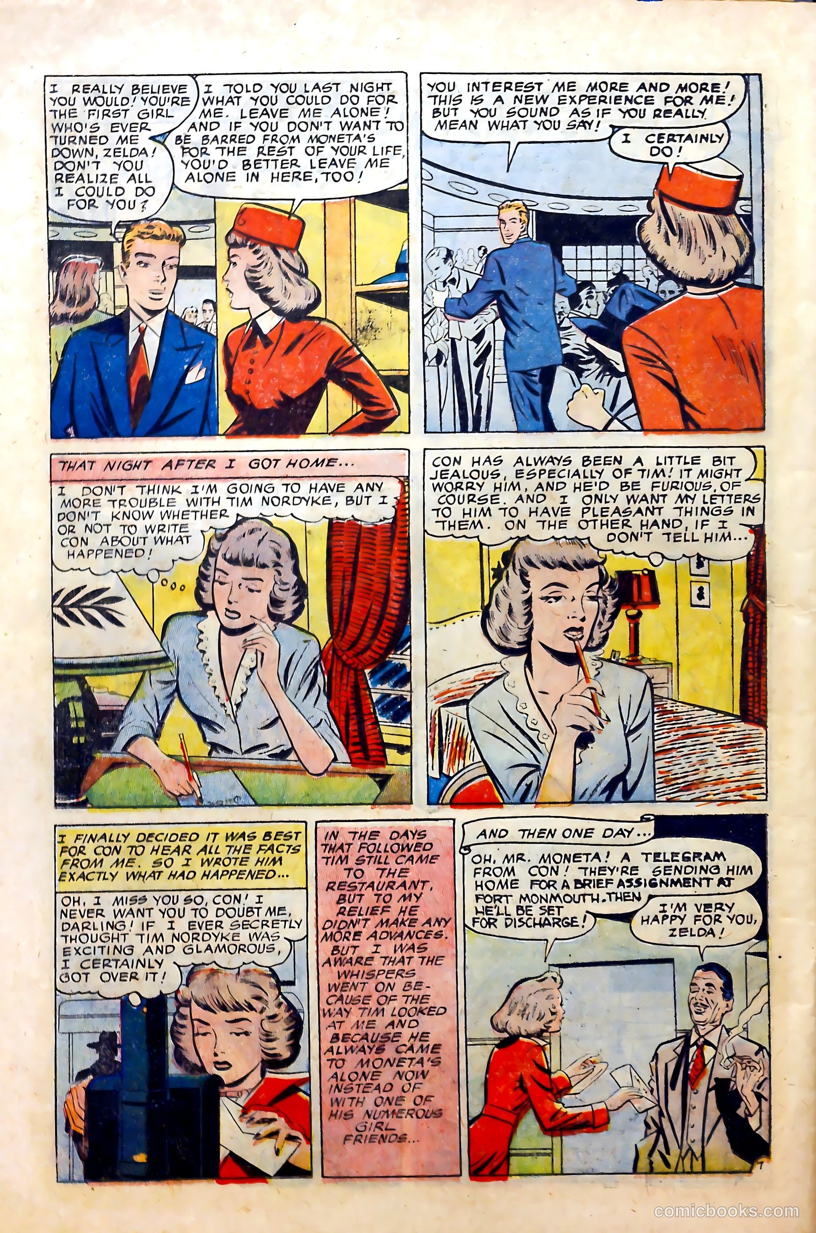 Love Experiences #35 (1955) — page 24 of 36