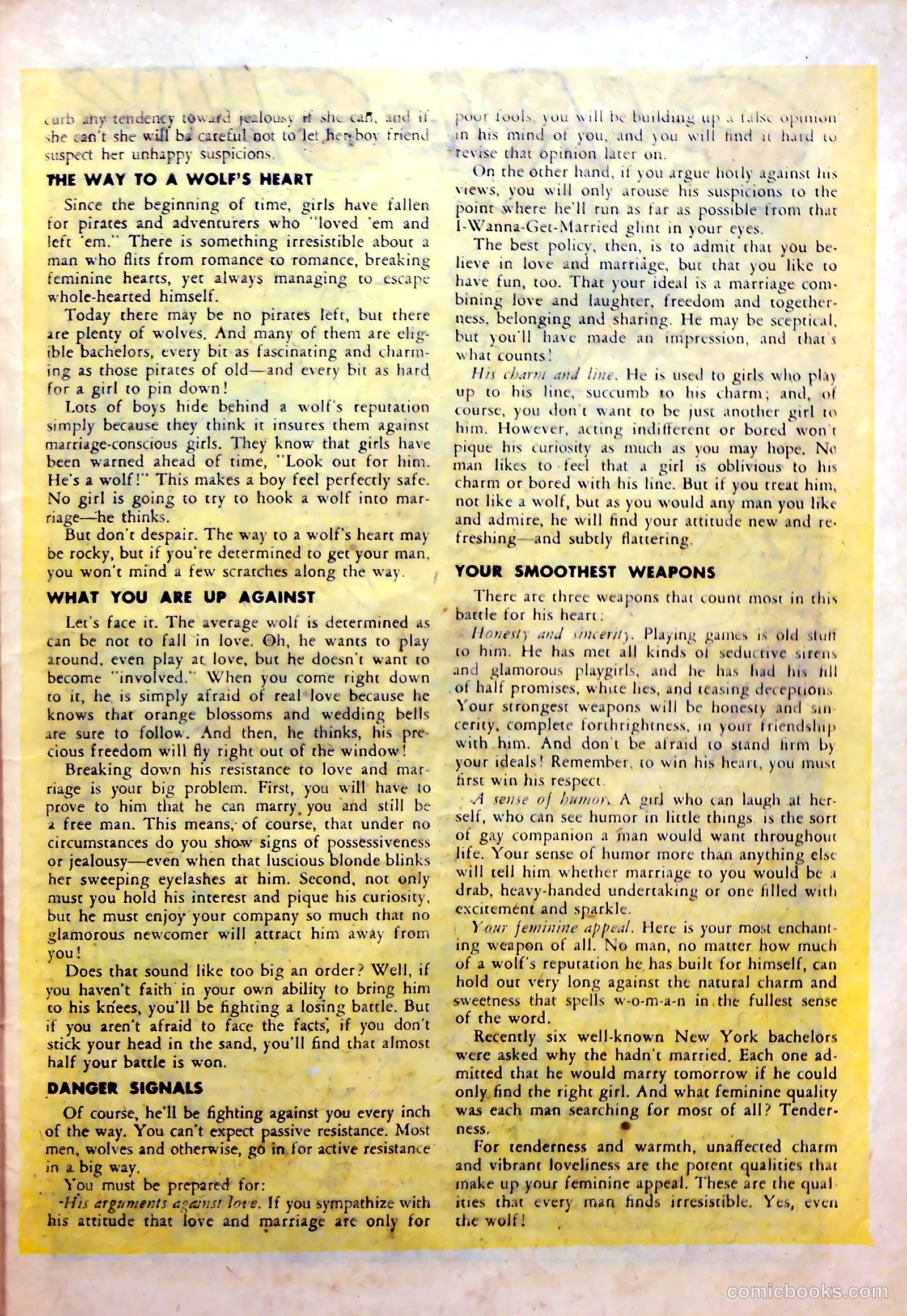 Love Experiences #35 (1955) — page 27 of 36
