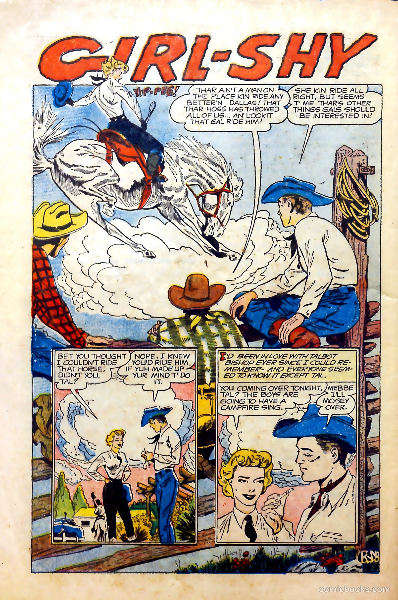 Love Experiences #35 (1955) — page 28 of 36