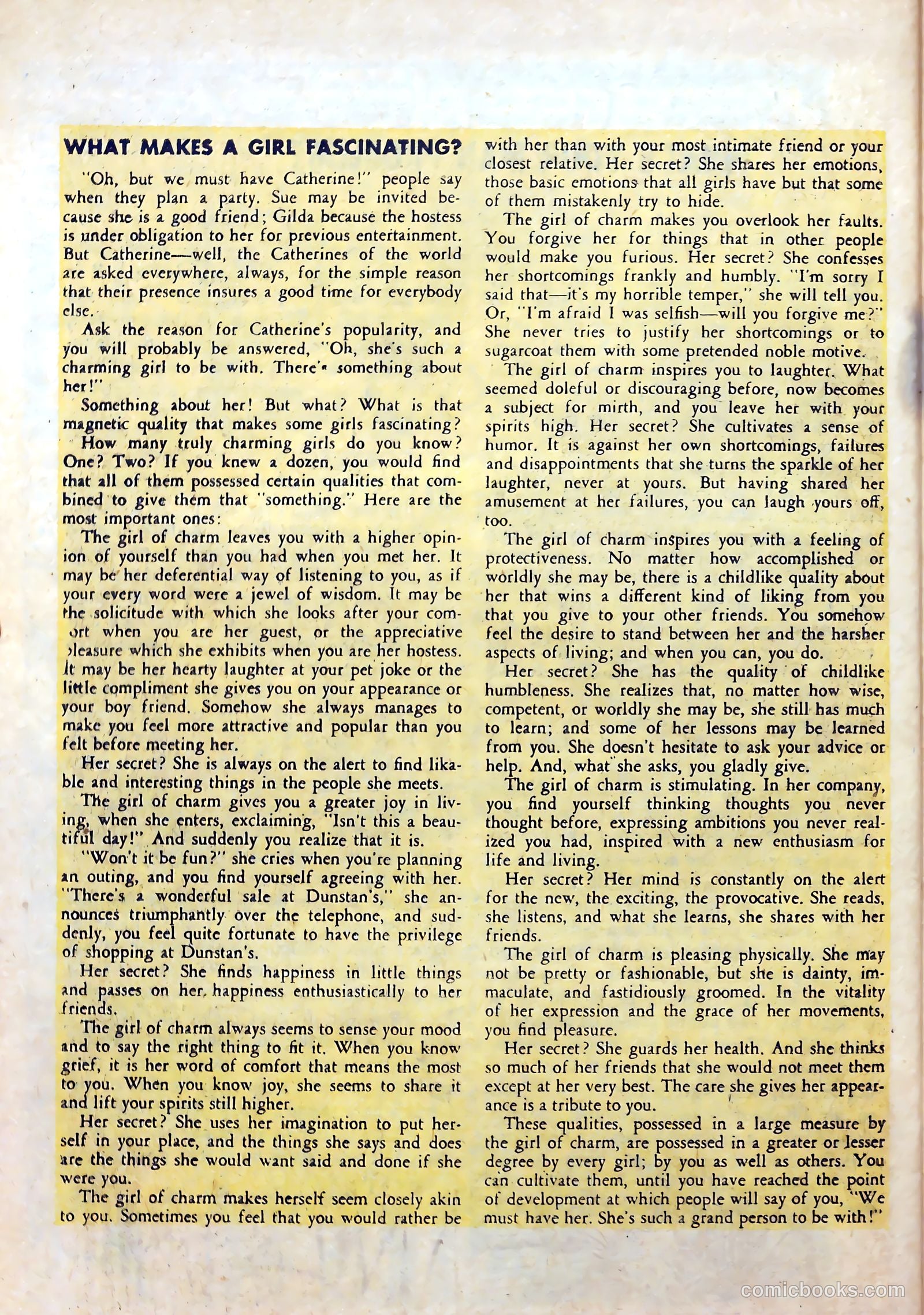 Love Experiences #36 (1956) — page 26 of 36