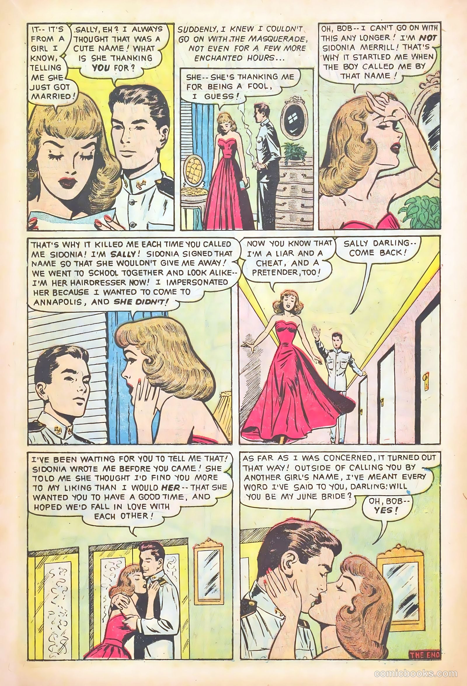 Love Experiences #37 (1956) — page 17 of 36