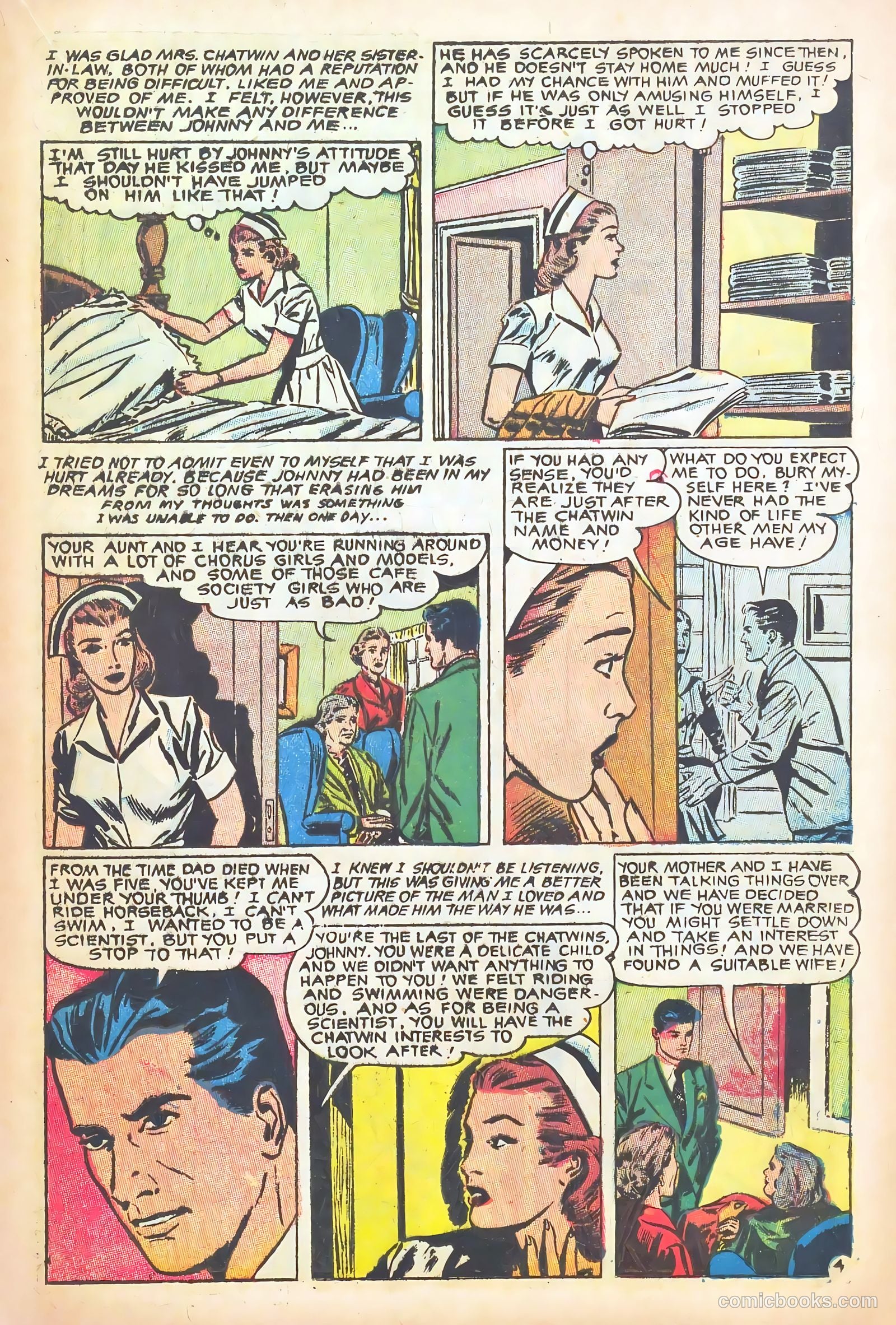 Love Experiences #37 (1956) — page 21 of 36