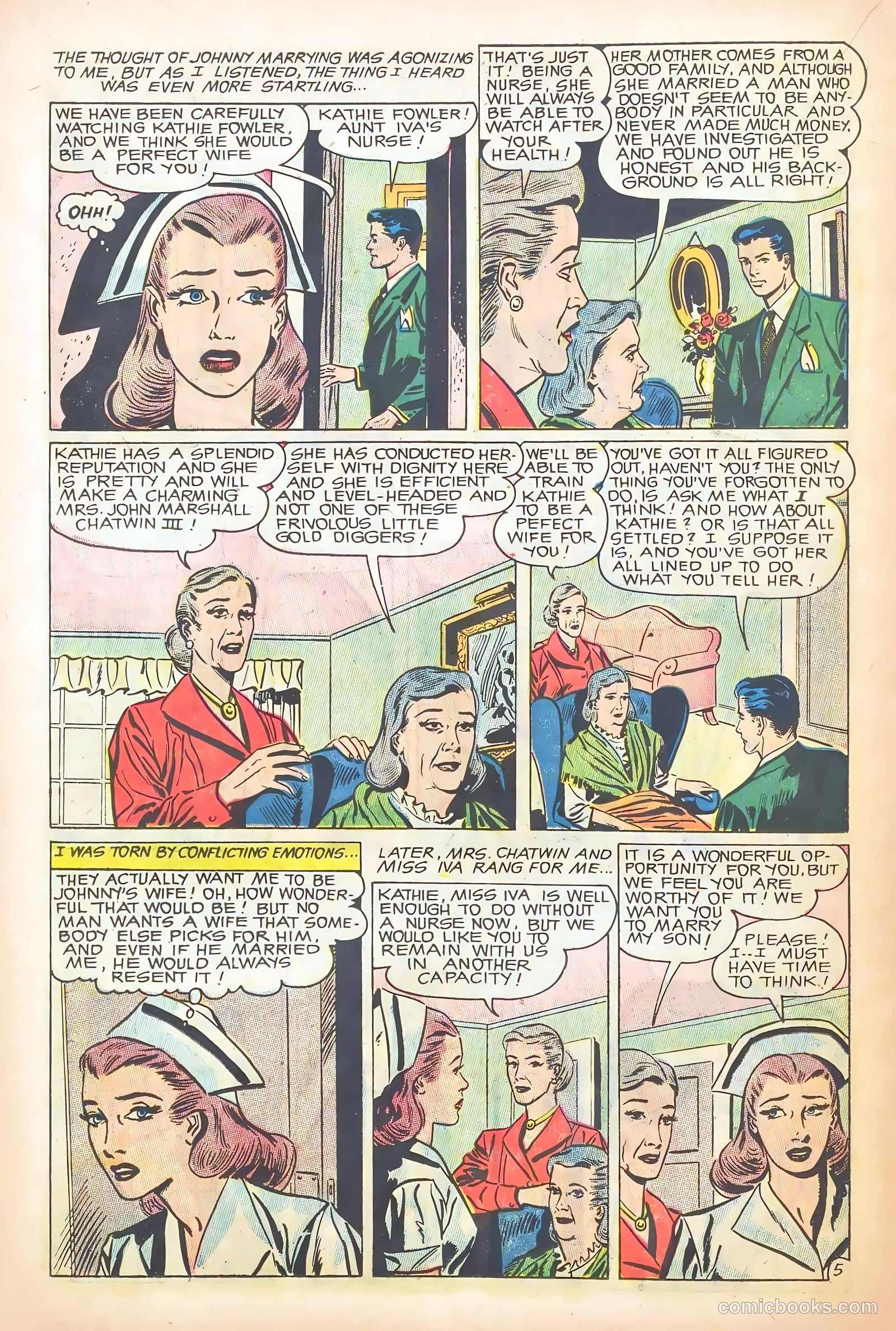 Love Experiences #37 (1956) — page 22 of 36