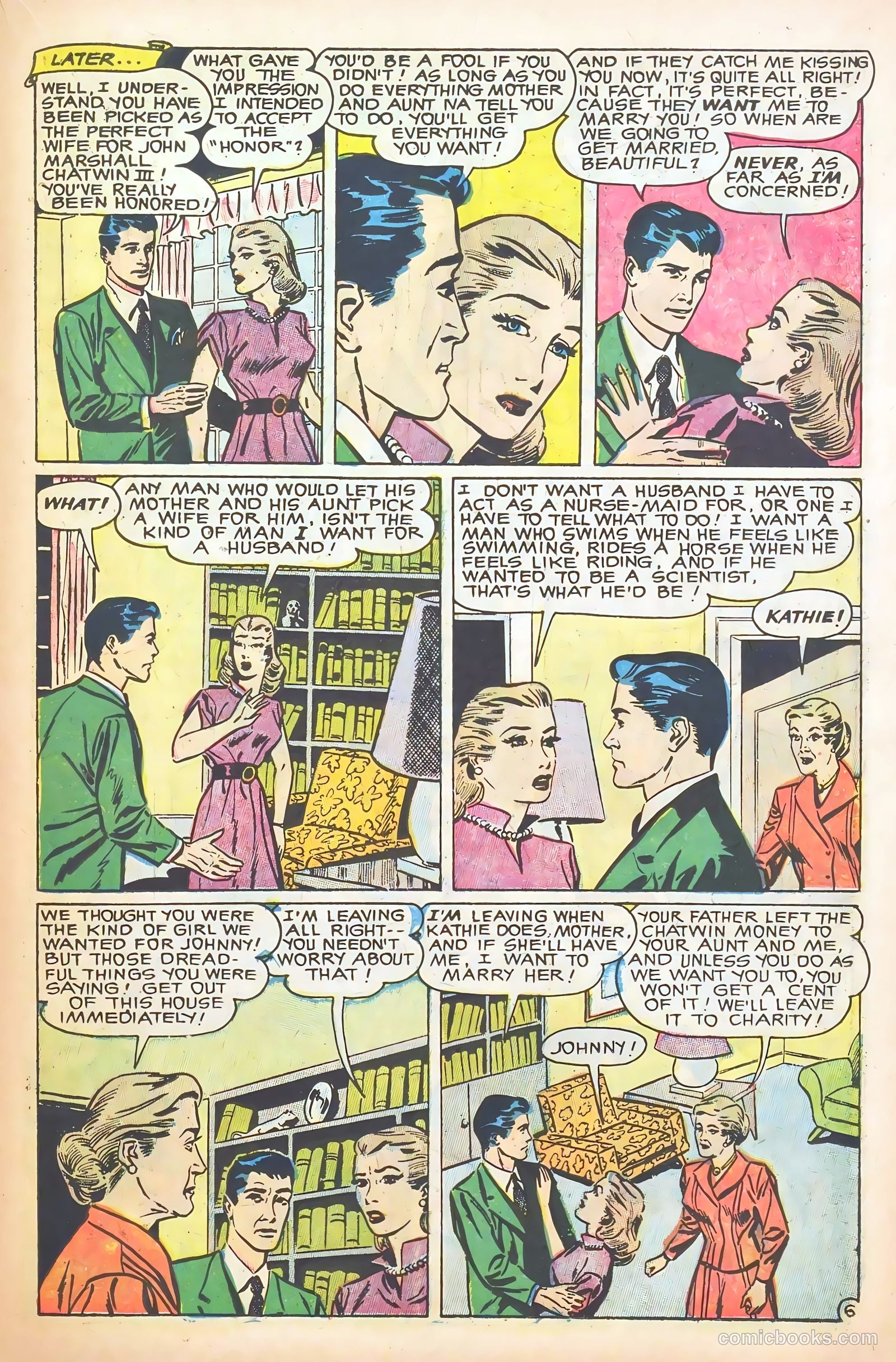 Love Experiences #37 (1956) — page 23 of 36