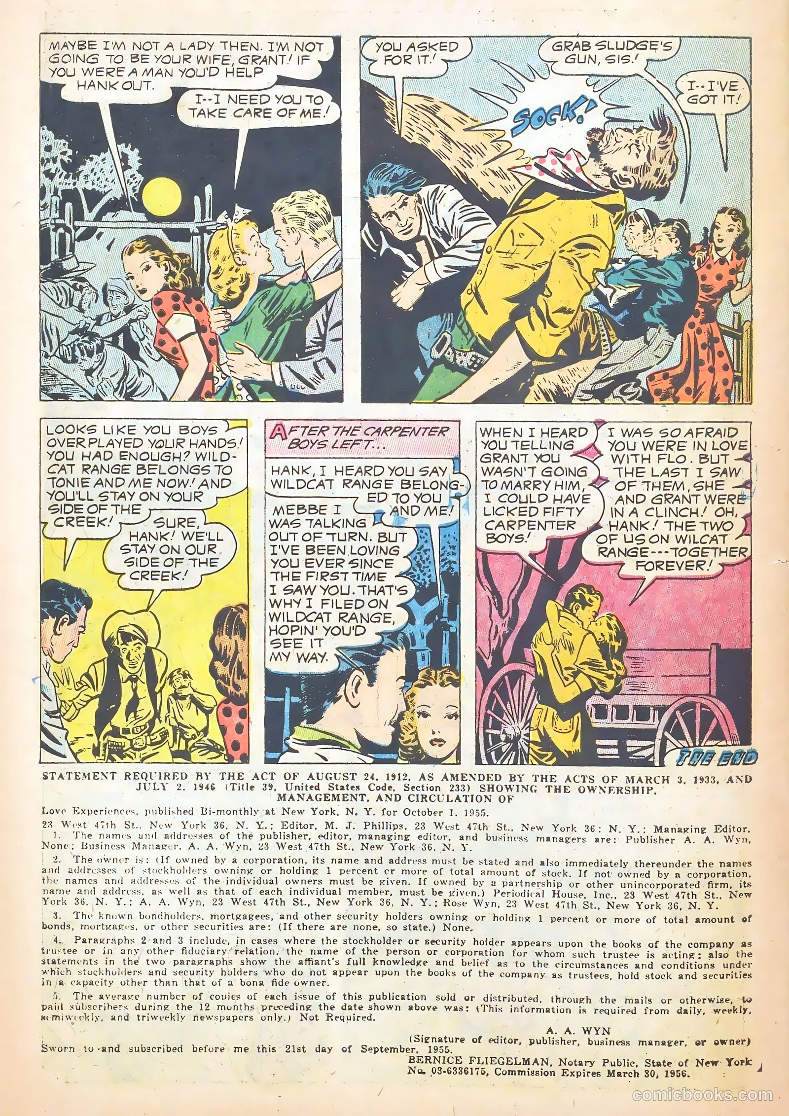 Love Experiences #37 (1956) — page 34 of 36