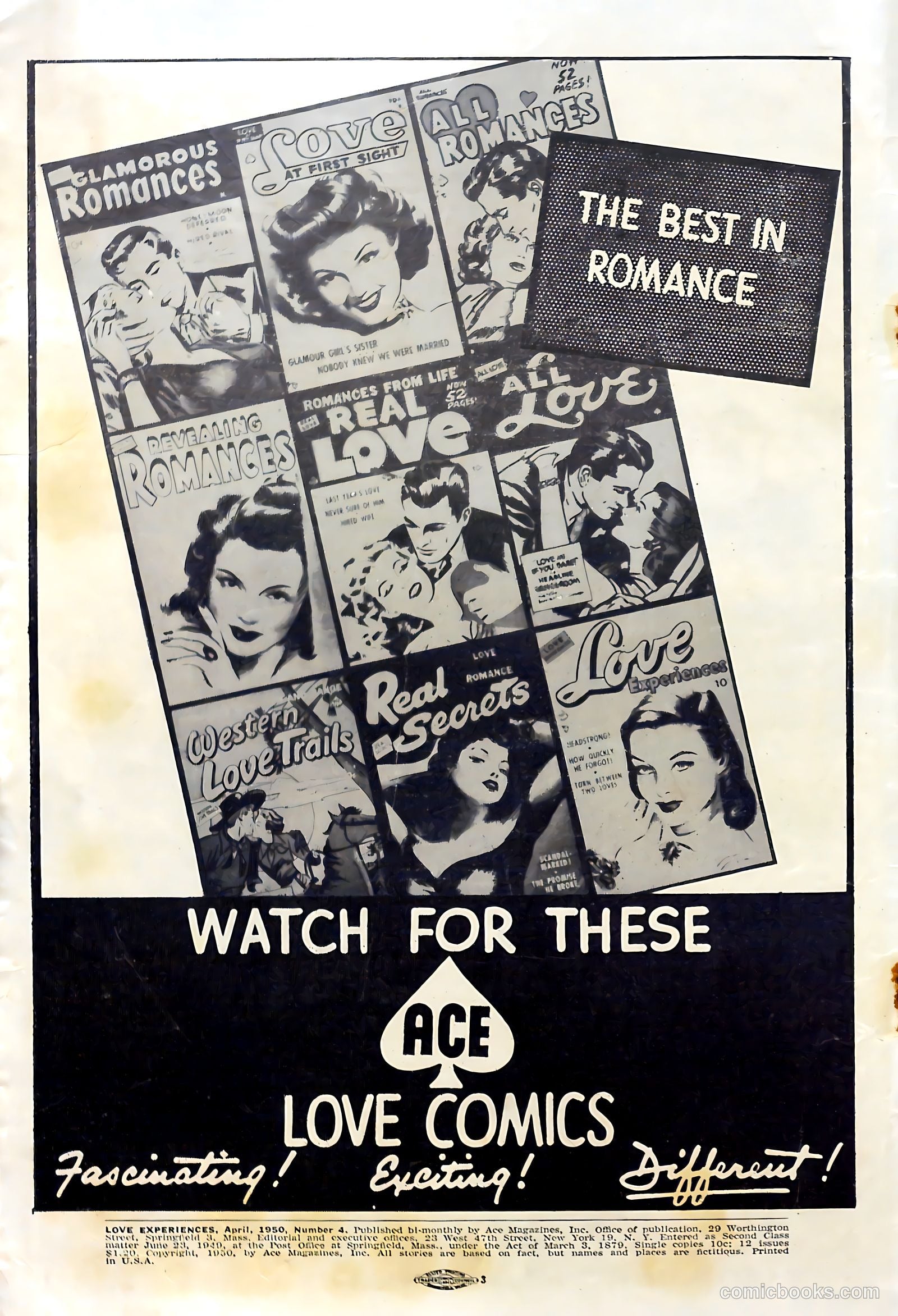 Love Experiences #4 (1950) — page 2 of 36