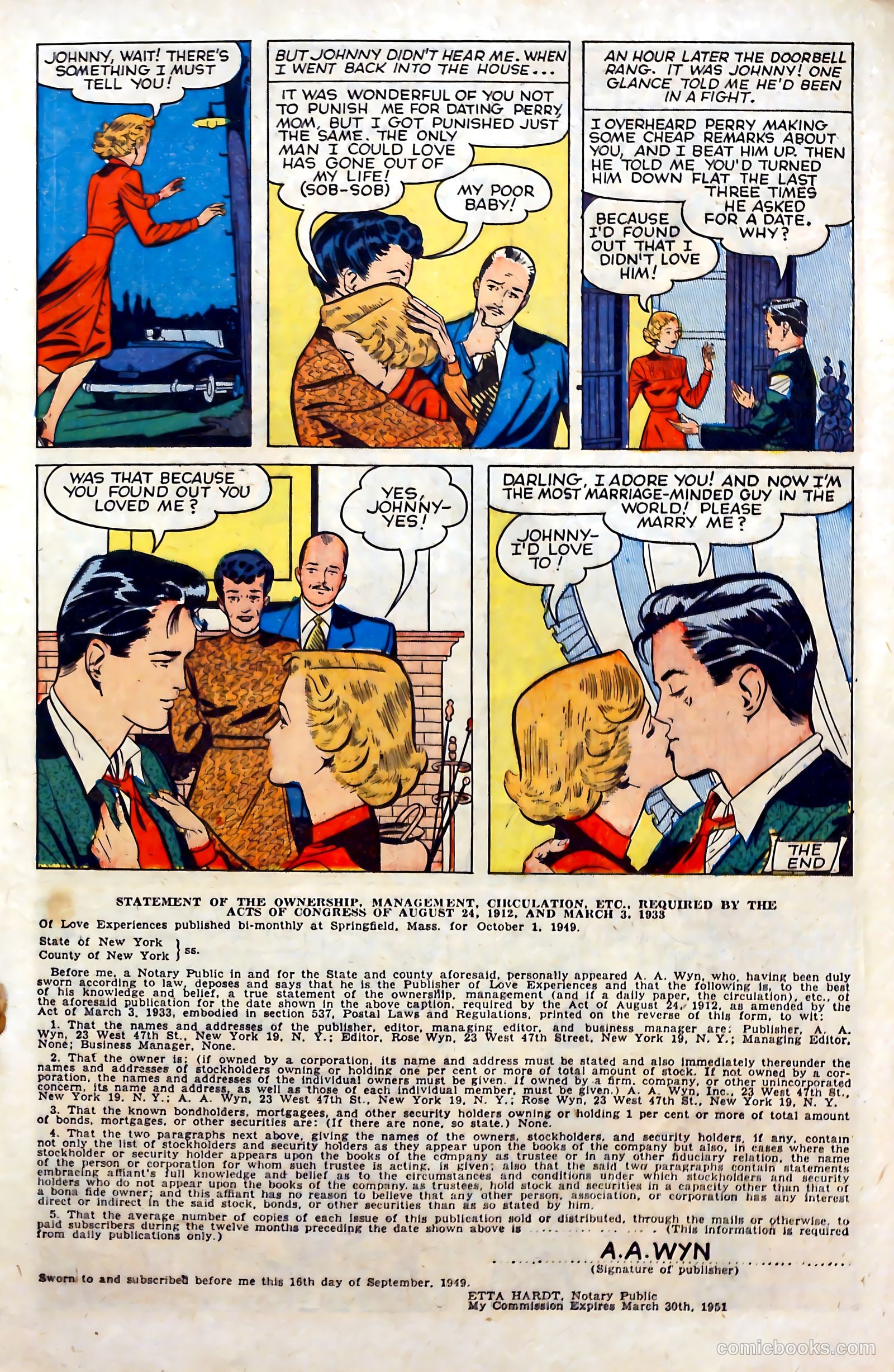 Love Experiences #4 (1950) — page 17 of 36