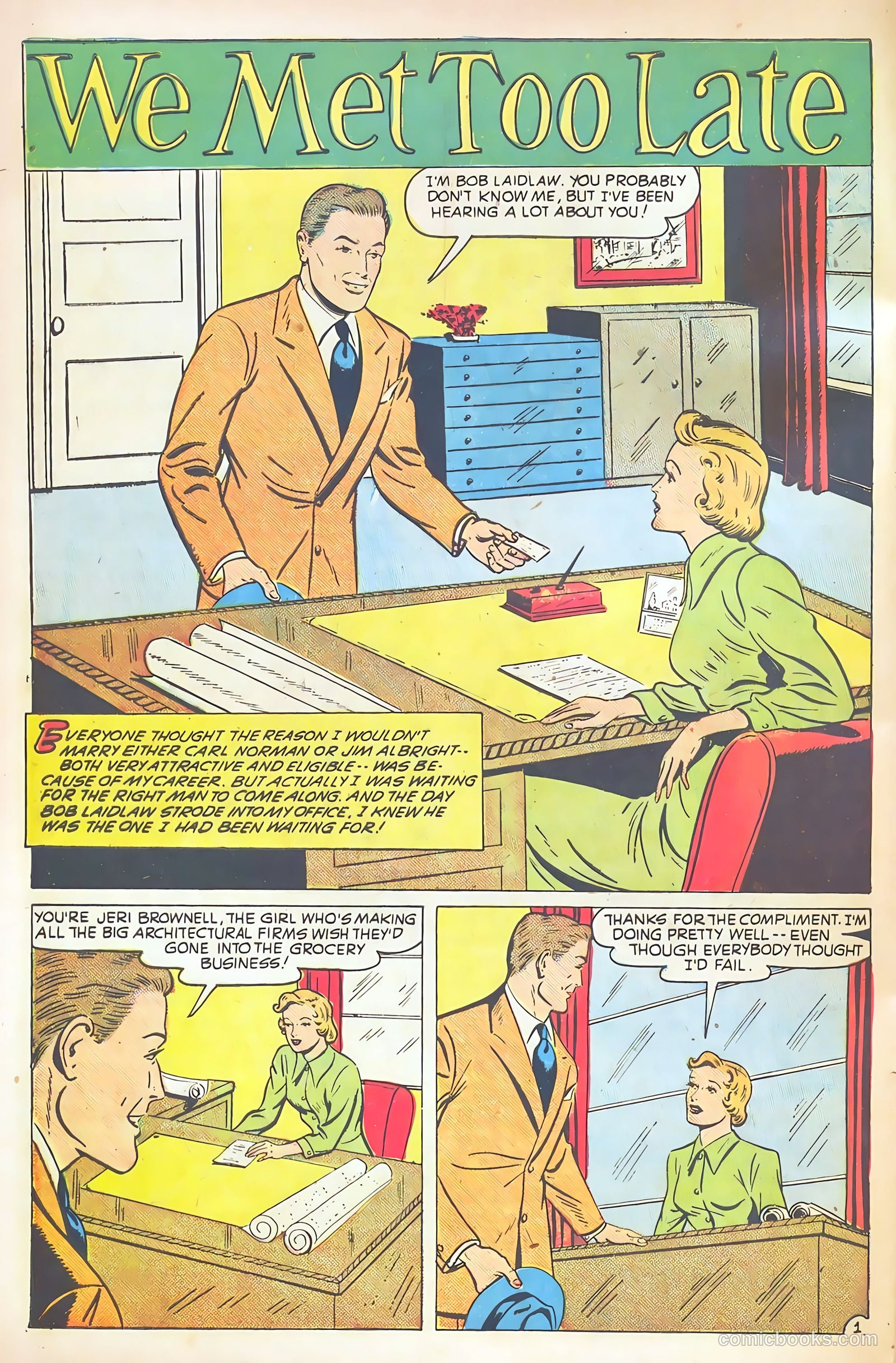 Love Experiences #5 (1950) — page 28 of 37