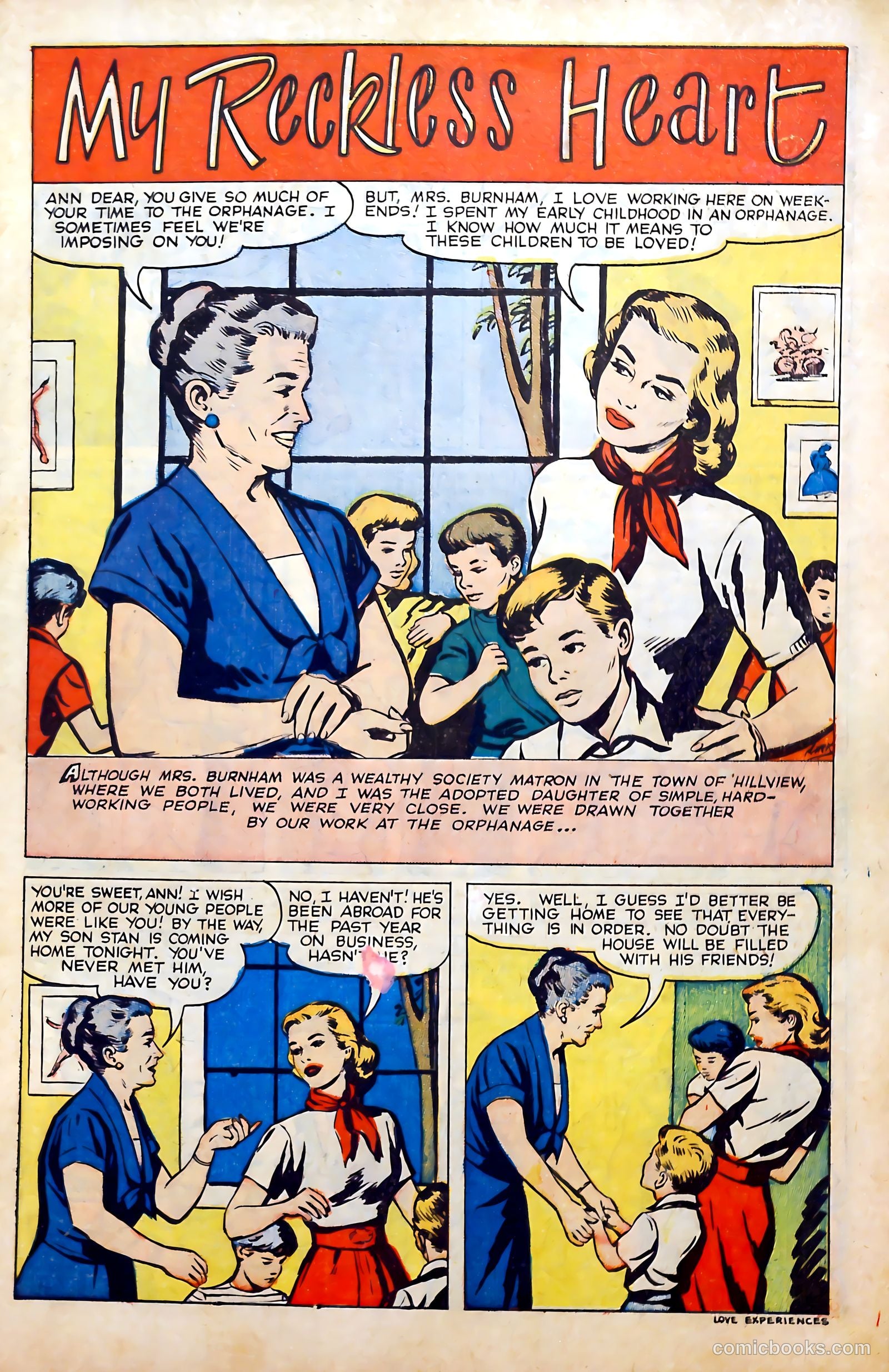 Love Experiences #7 (1951) — page 3 of 36