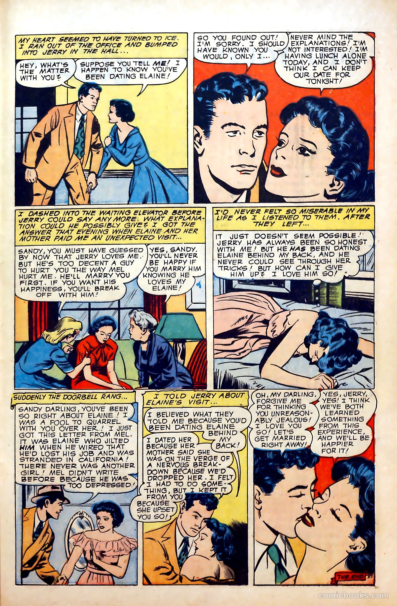 Love Experiences #7 (1951) — page 25 of 36
