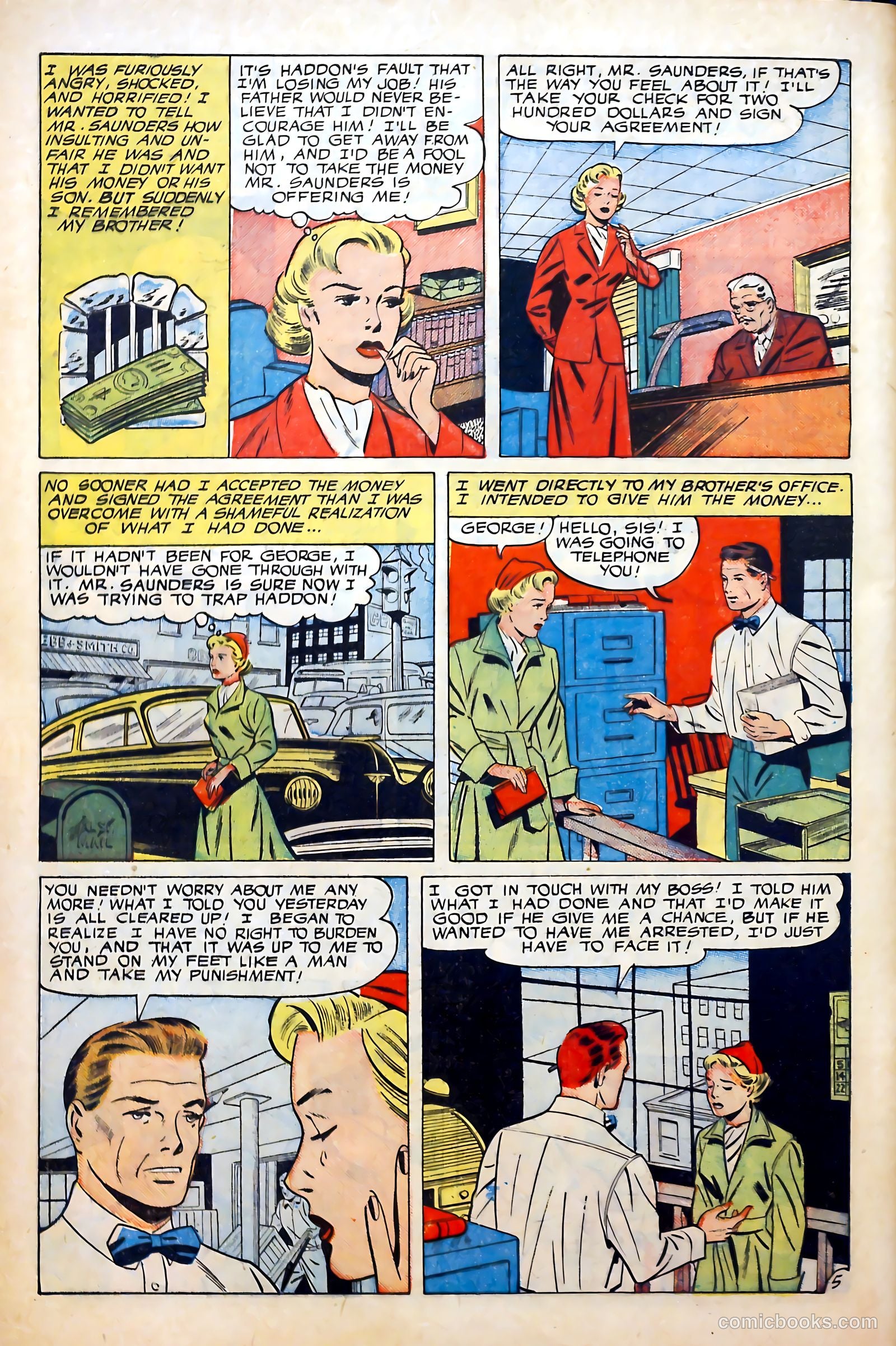 Love Experiences #7 (1951) — page 32 of 36