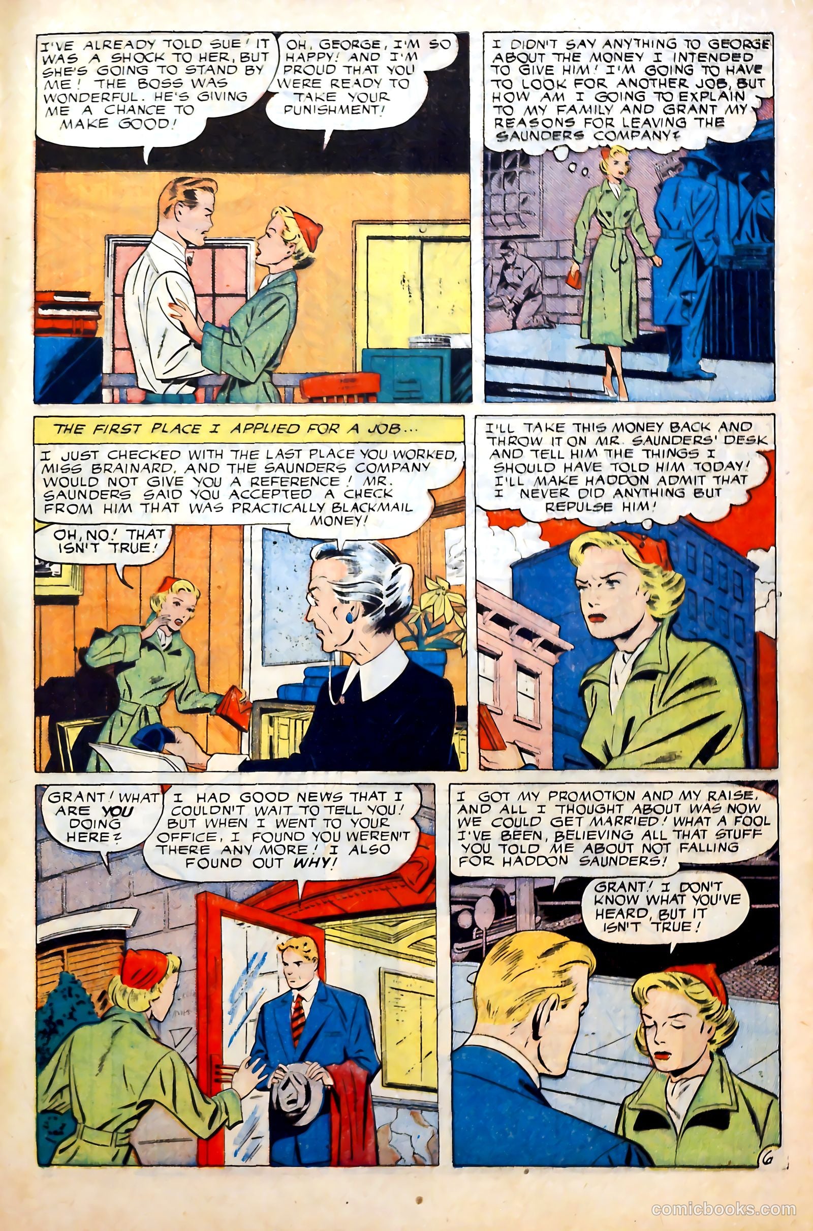 Love Experiences #7 (1951) — page 33 of 36