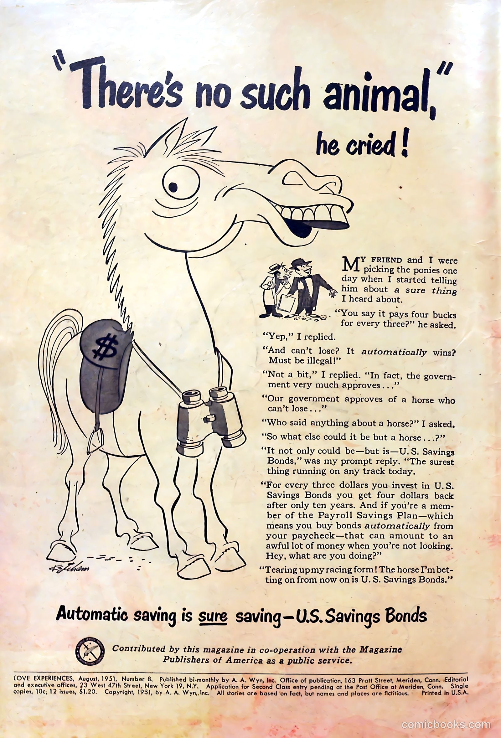 Love Experiences #8 (1951) — page 2 of 36