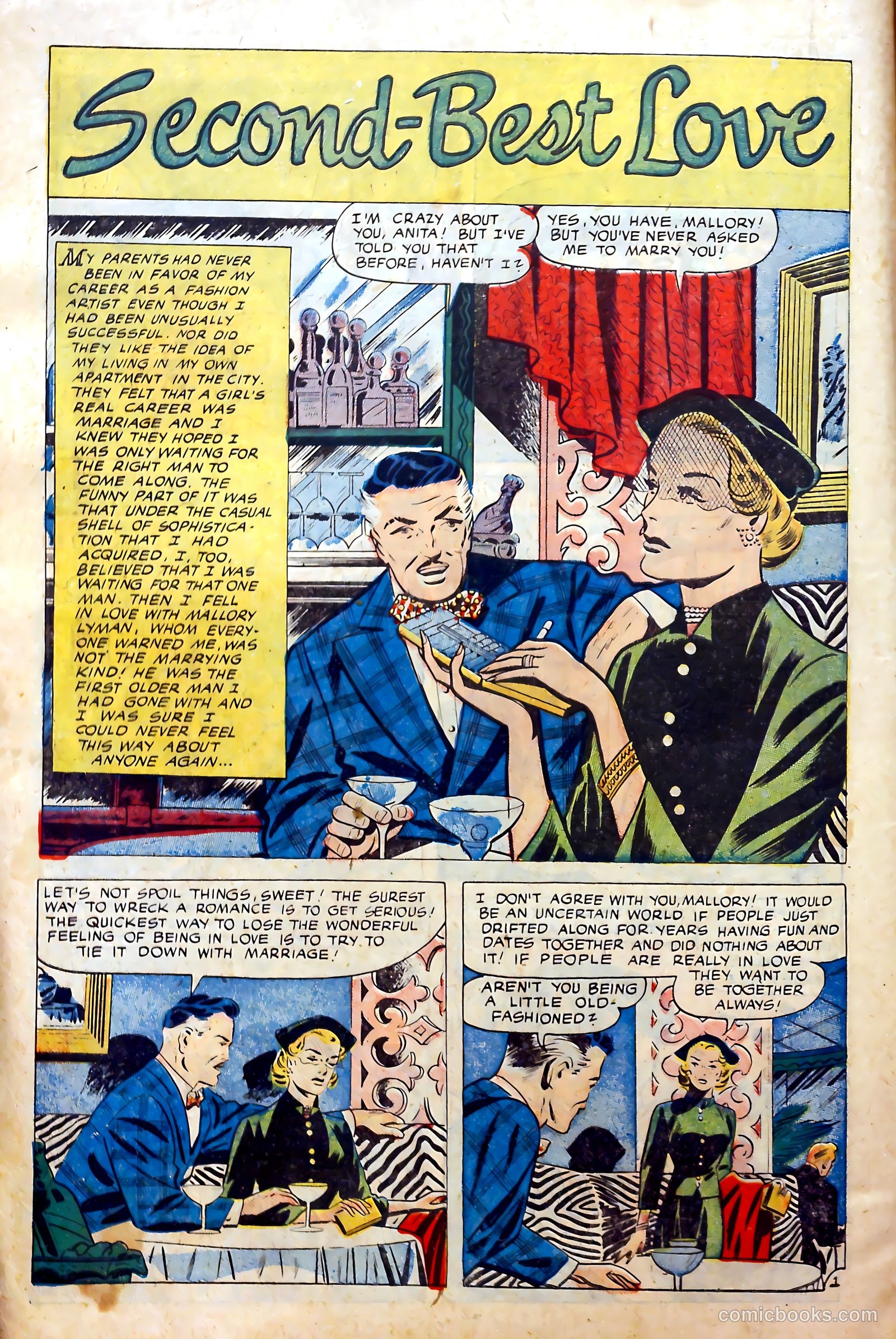 Love Experiences #8 (1951) — page 10 of 36