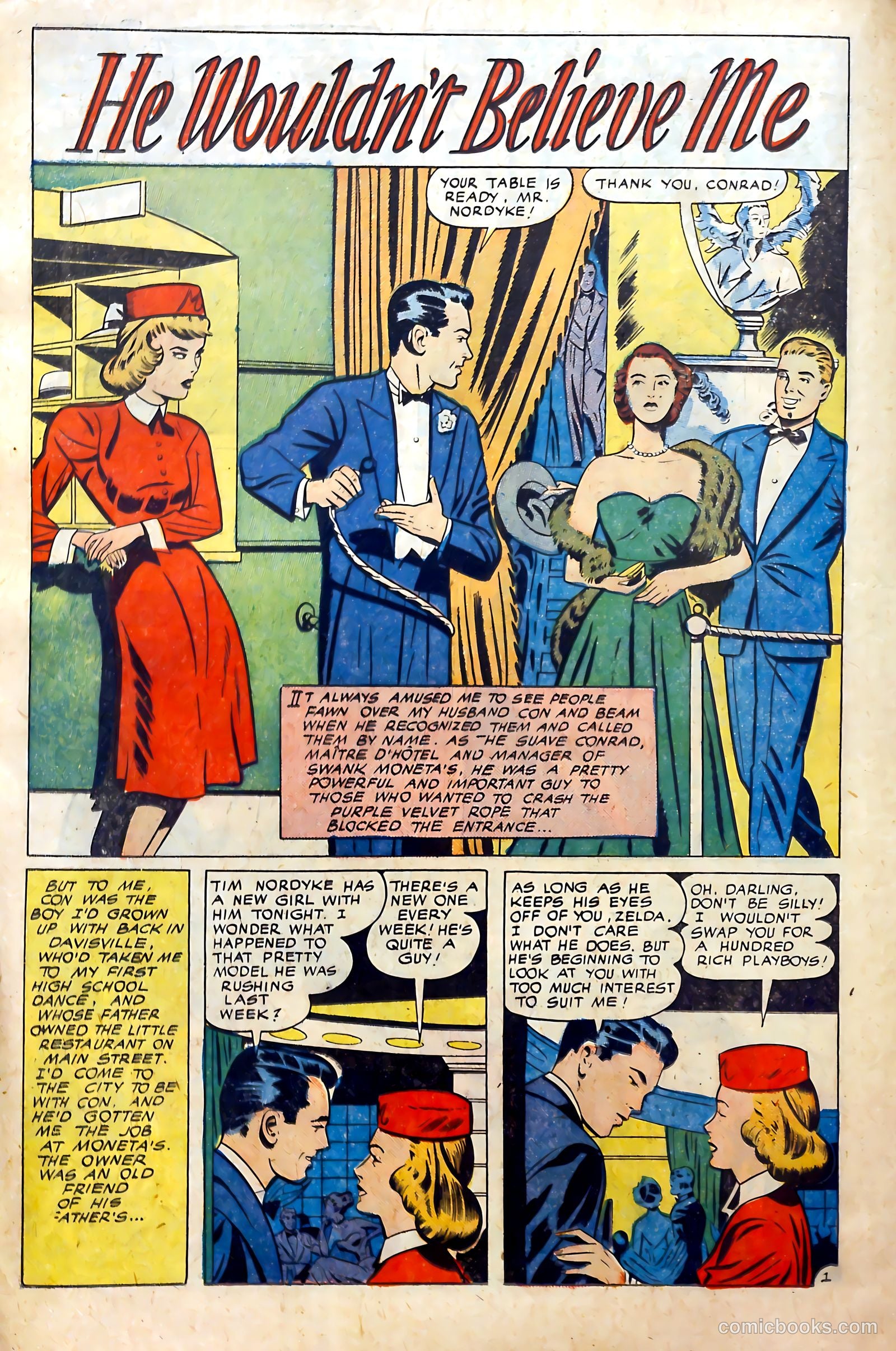 Love Experiences #8 (1951) — page 18 of 36