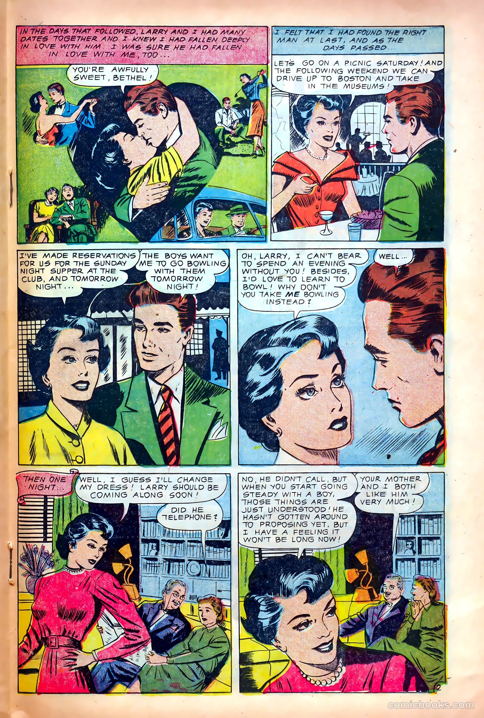 Love Experiences #9 (1951) — page 19 of 36