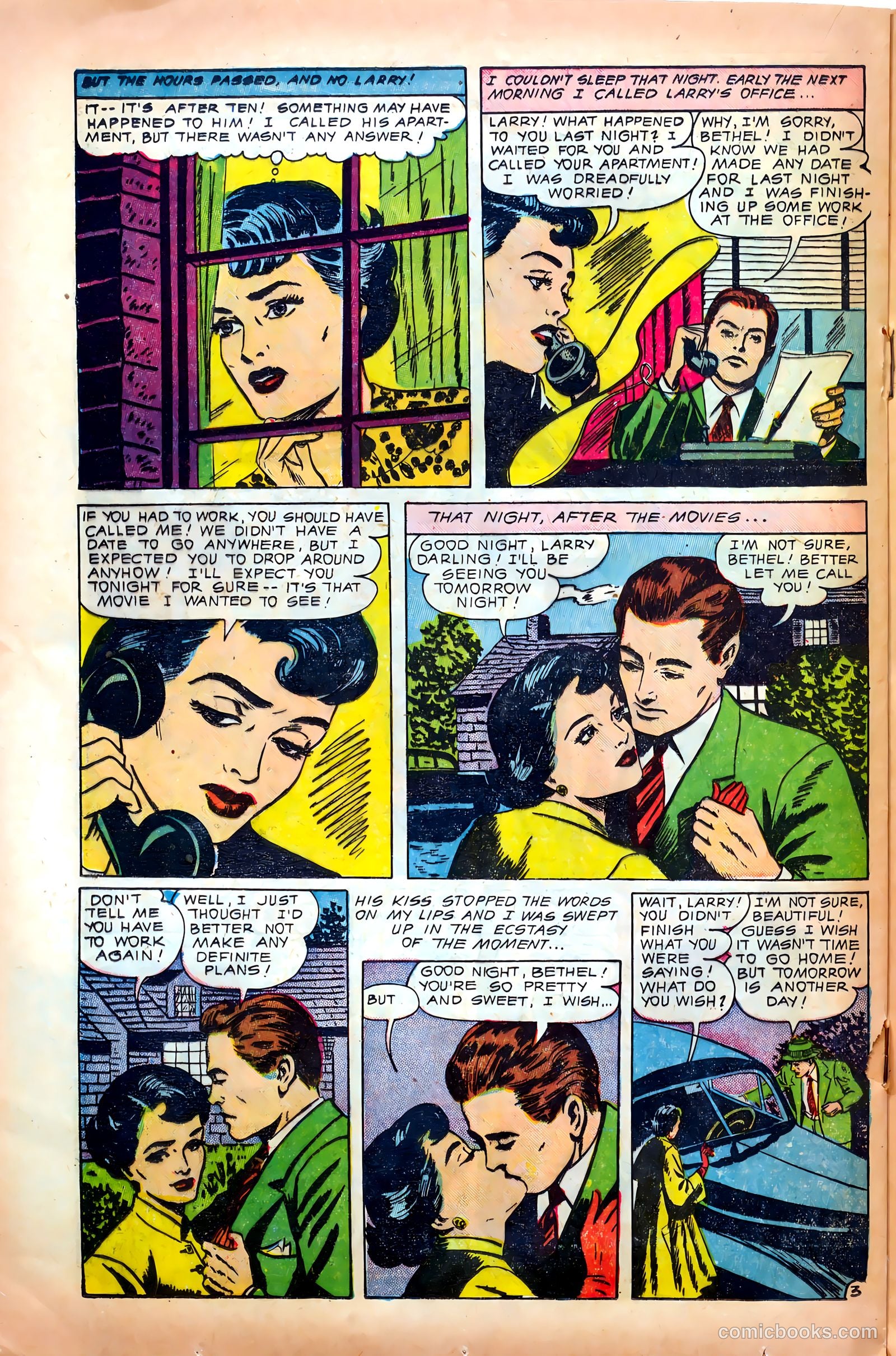 Love Experiences #9 (1951) — page 20 of 36