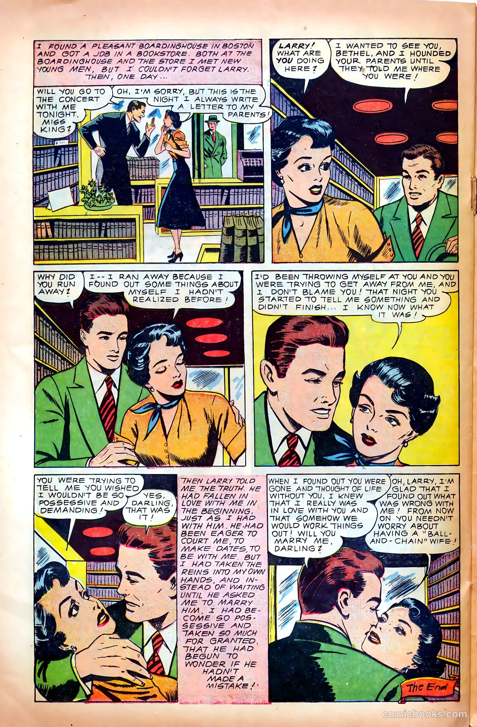 Love Experiences #9 (1951) — page 24 of 36