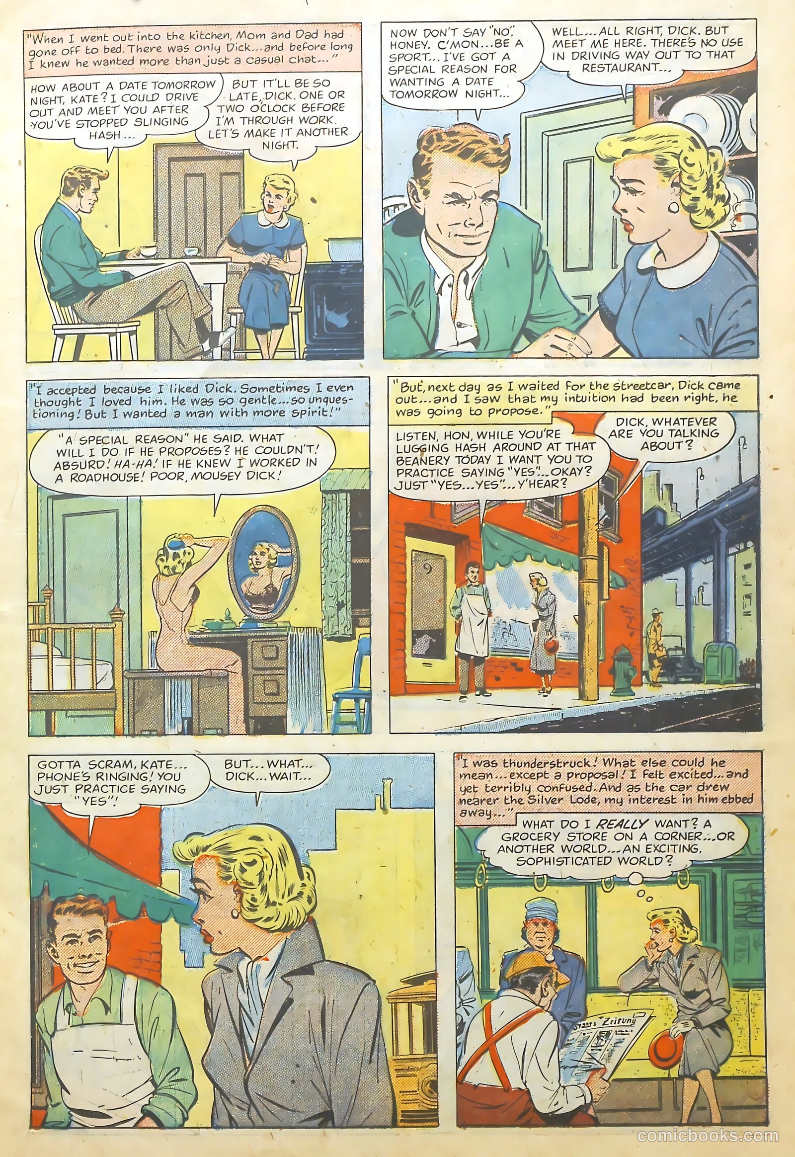 Love Illustrated #10 (1951) — page 11 of 36