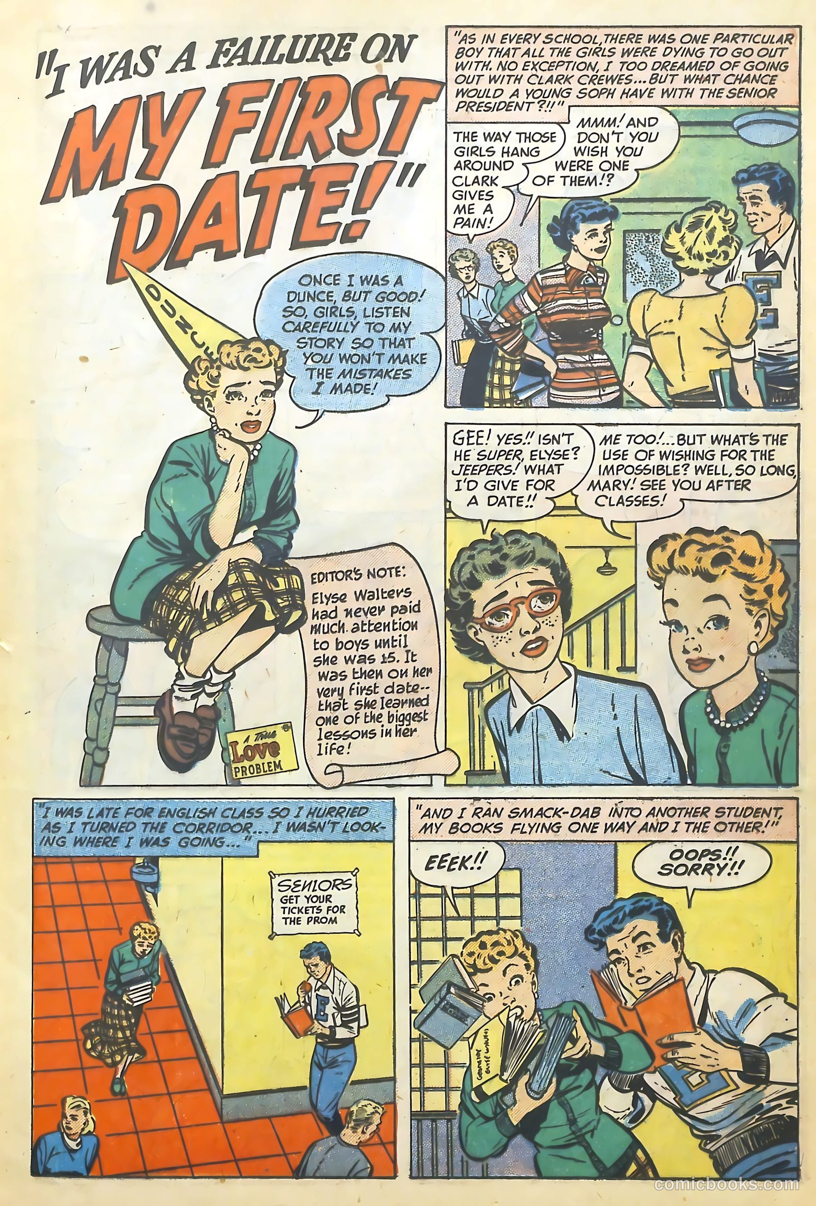 Love Illustrated #10 (1951) — page 17 of 36