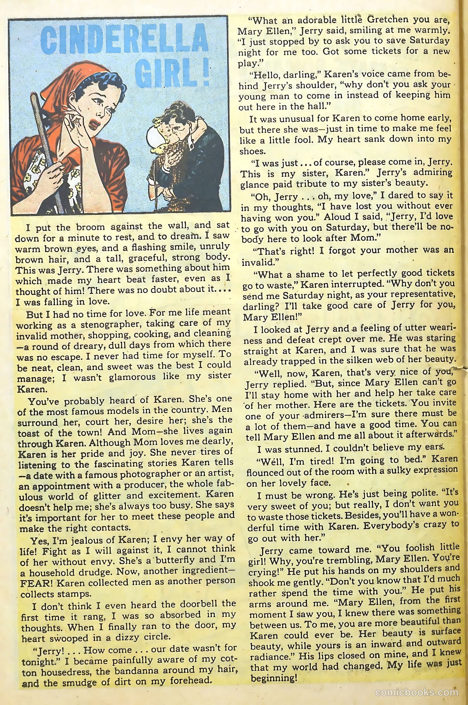 Love Illustrated #10 (1951) — page 32 of 36