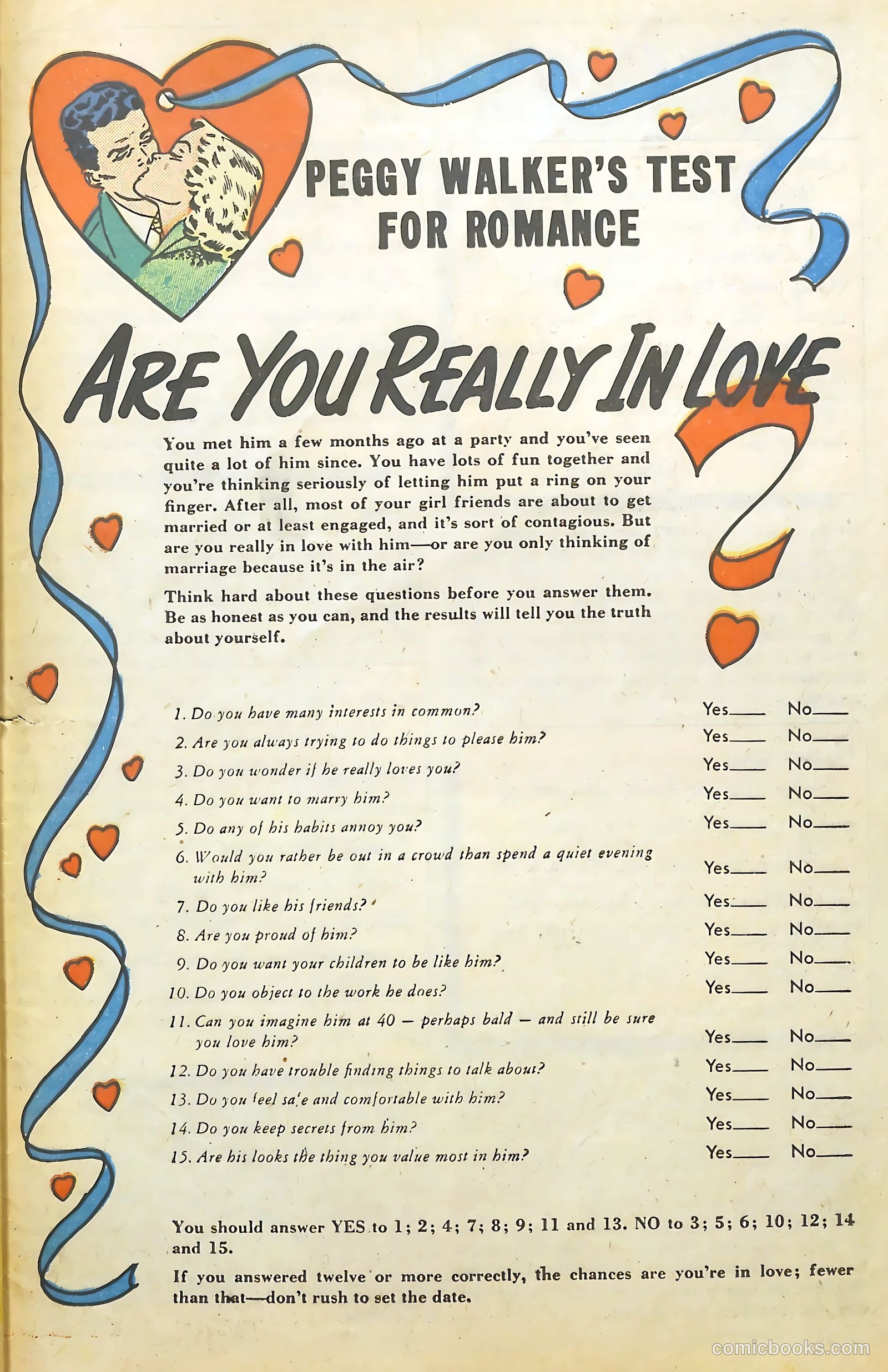 Love Illustrated #10 (1951) — page 33 of 36