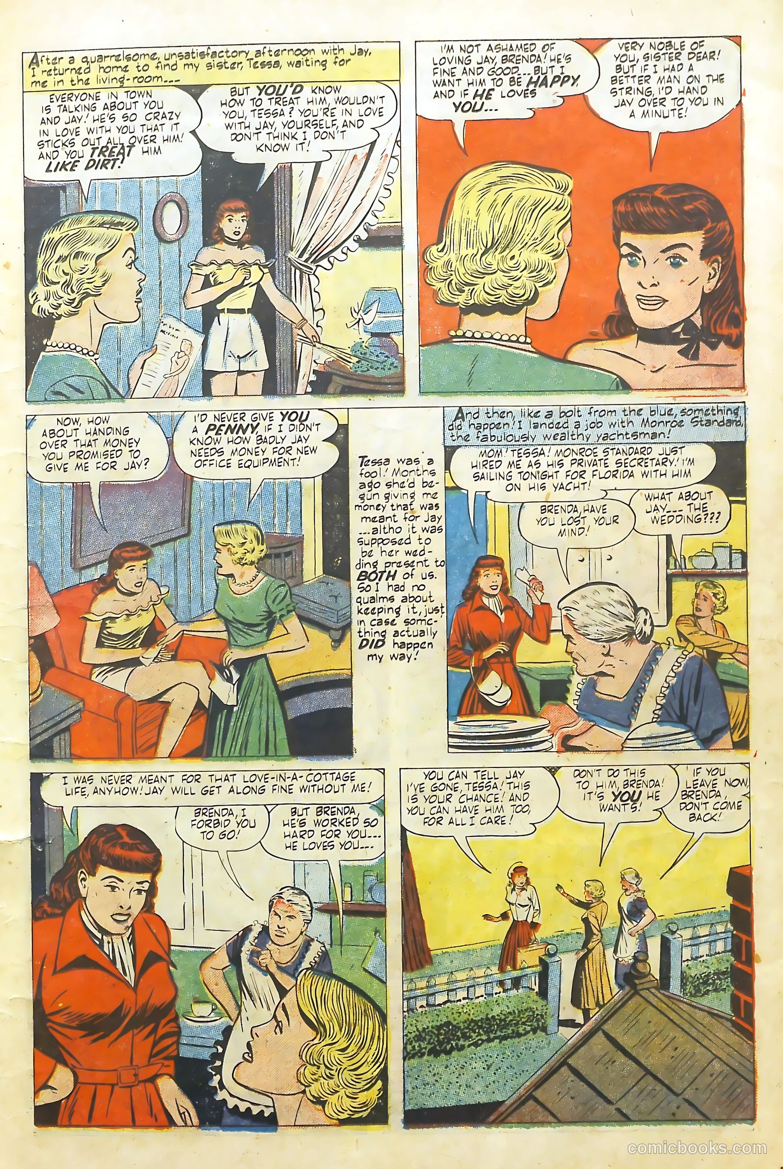 Love Illustrated #11 (1951) — page 11 of 36